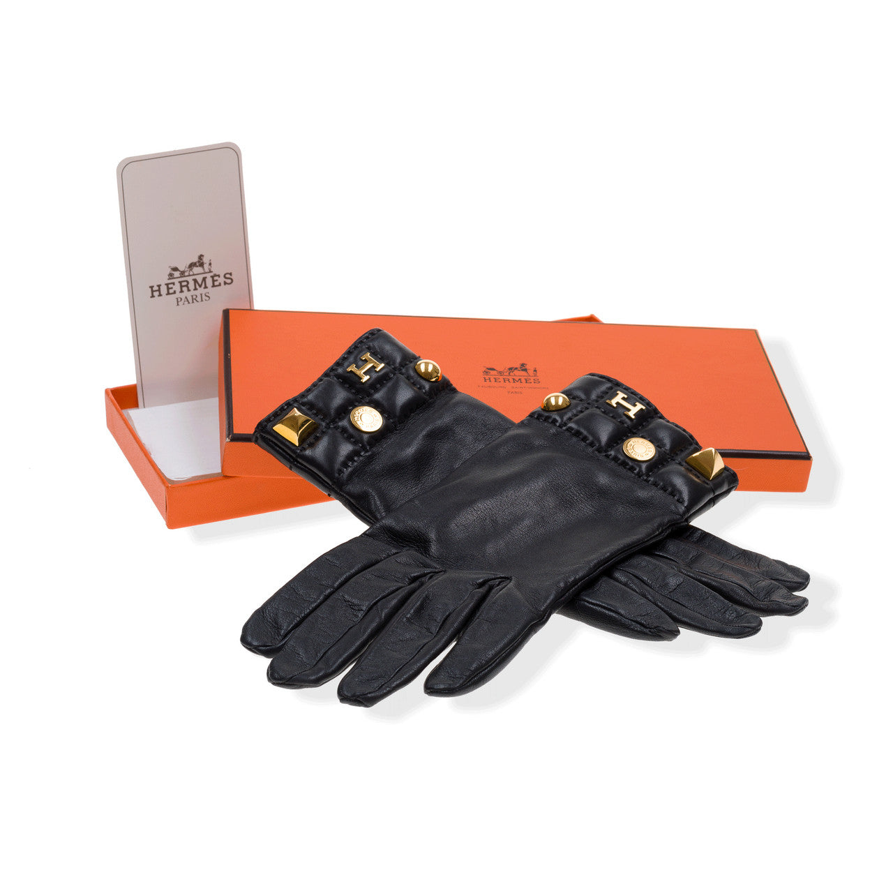 Accessoire HERMES en Cuir Noir - 102243