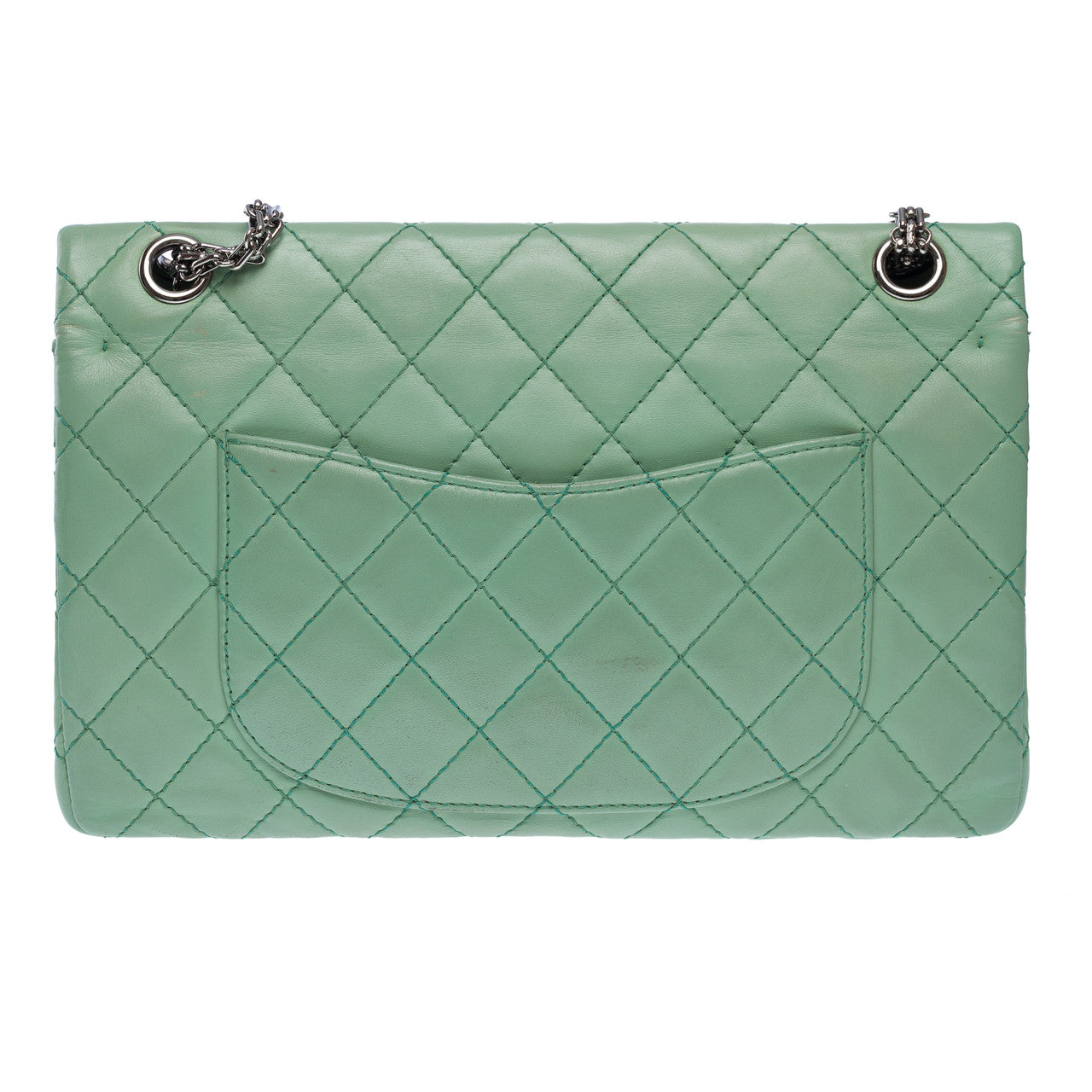 Sac CHANEL 2.55 en Cuir Vert - 102400