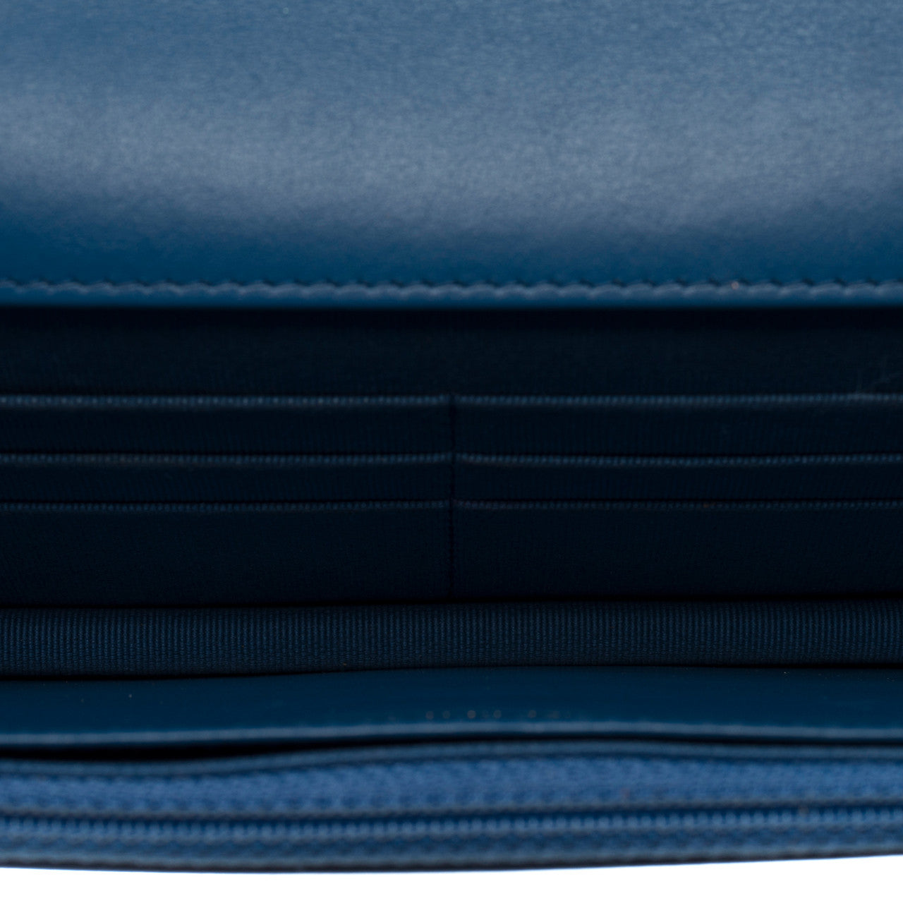 Sac CHANEL Wallet On Chain Chanel 19 en Denim Bleu - 102395