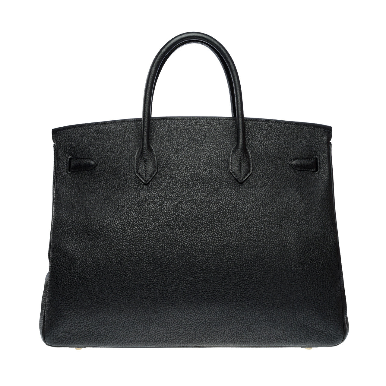 Sac HERMES Birkin 40 en Cuir Noir - 102347
