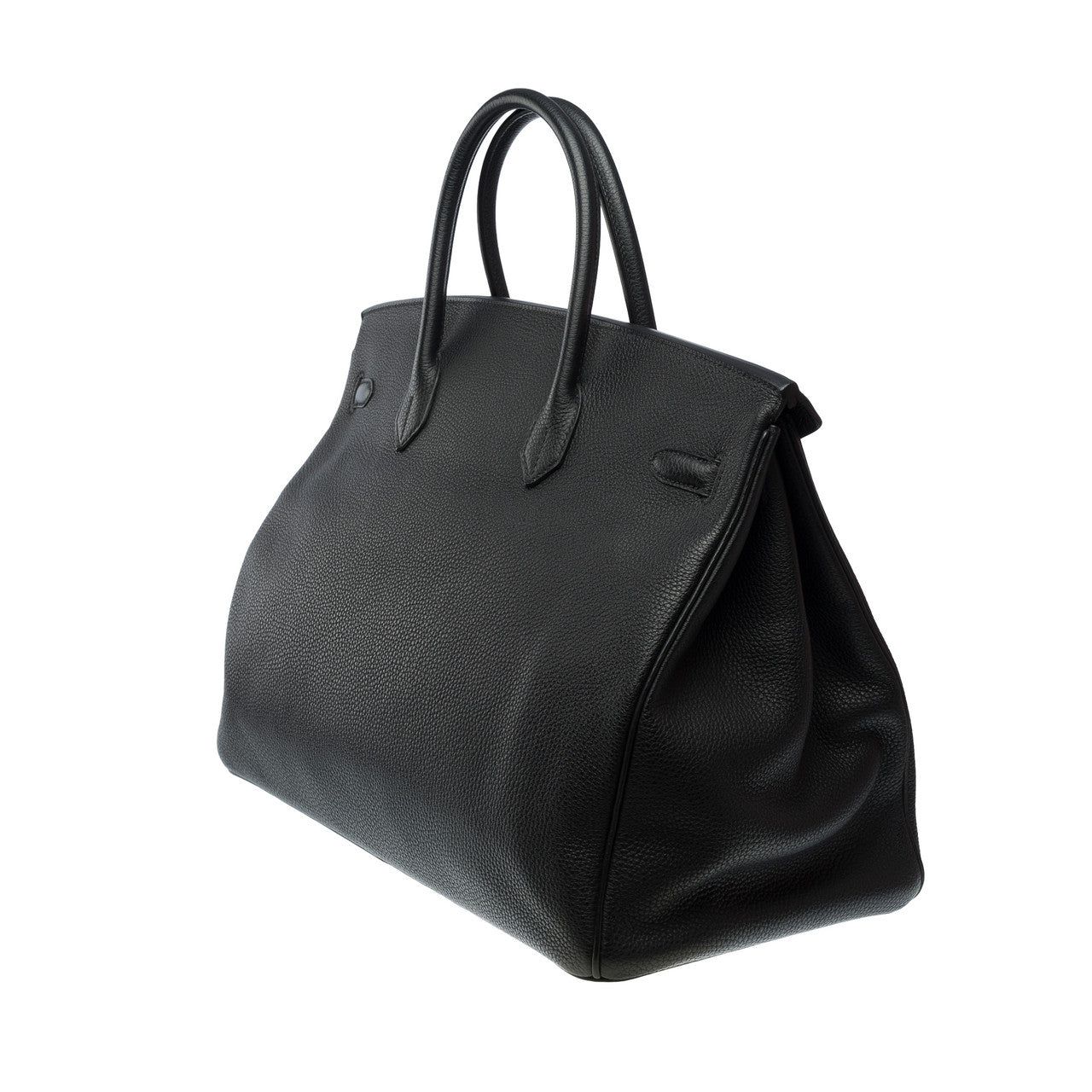Sac HERMES Birkin 40 en Cuir Noir - 102347