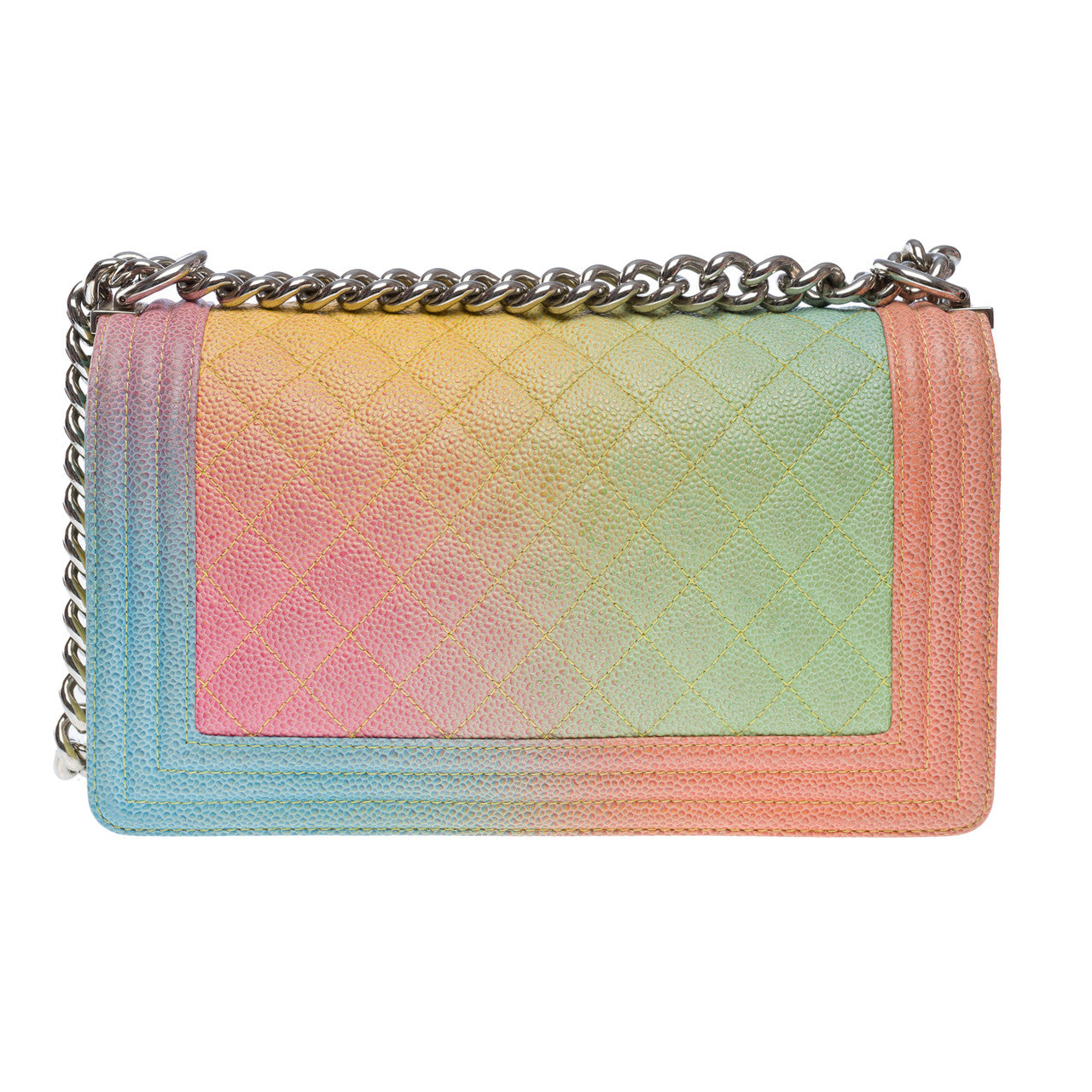 Sac CHANEL Boy en Cuir Multicolor - 102437