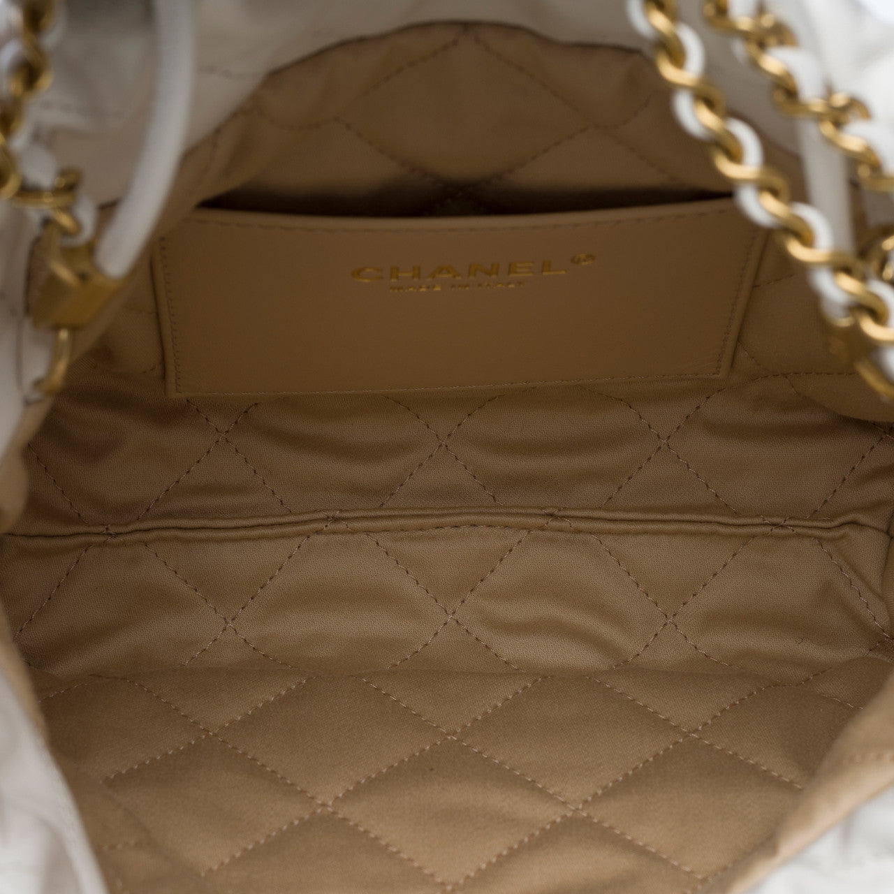Sac CHANEL en Cuir Blanc - 102461