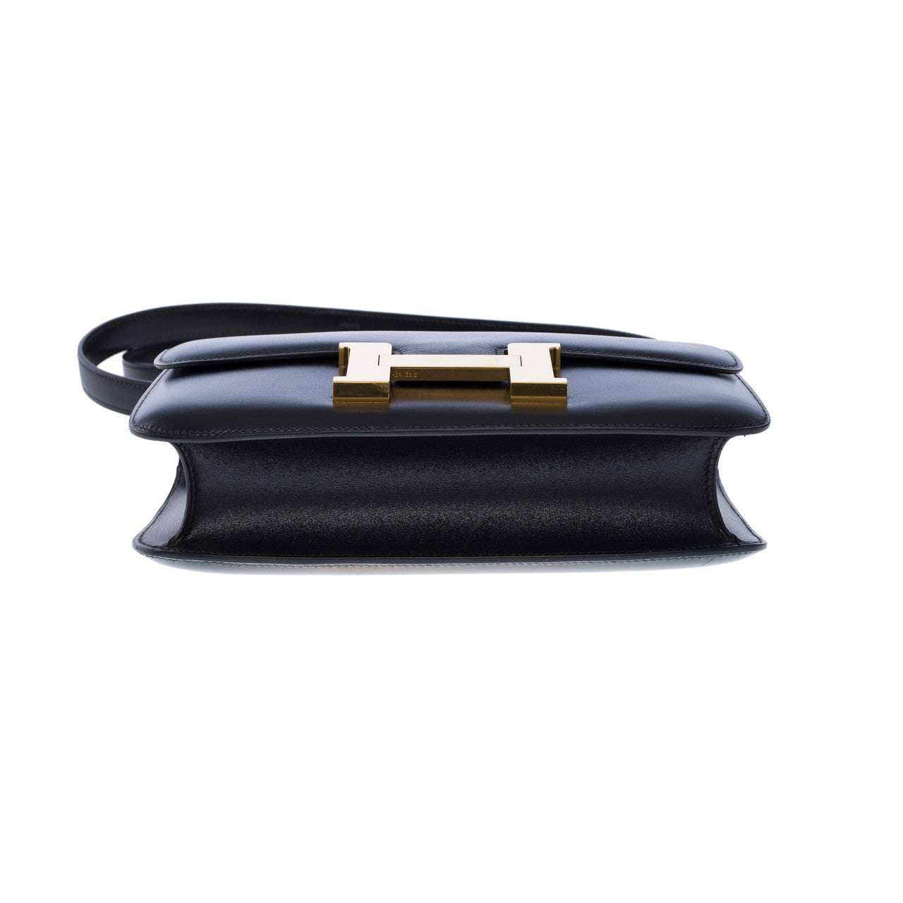 Sac HERMES Constance en Cuir Noir - 102452
