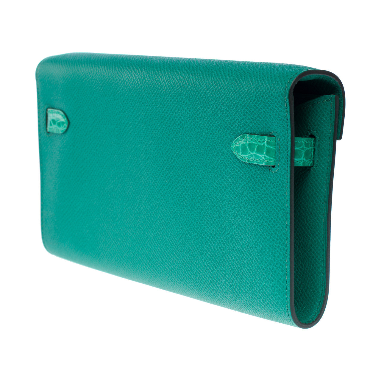 Sac HERMES Kelly to go en Cuir Vert - 102486
