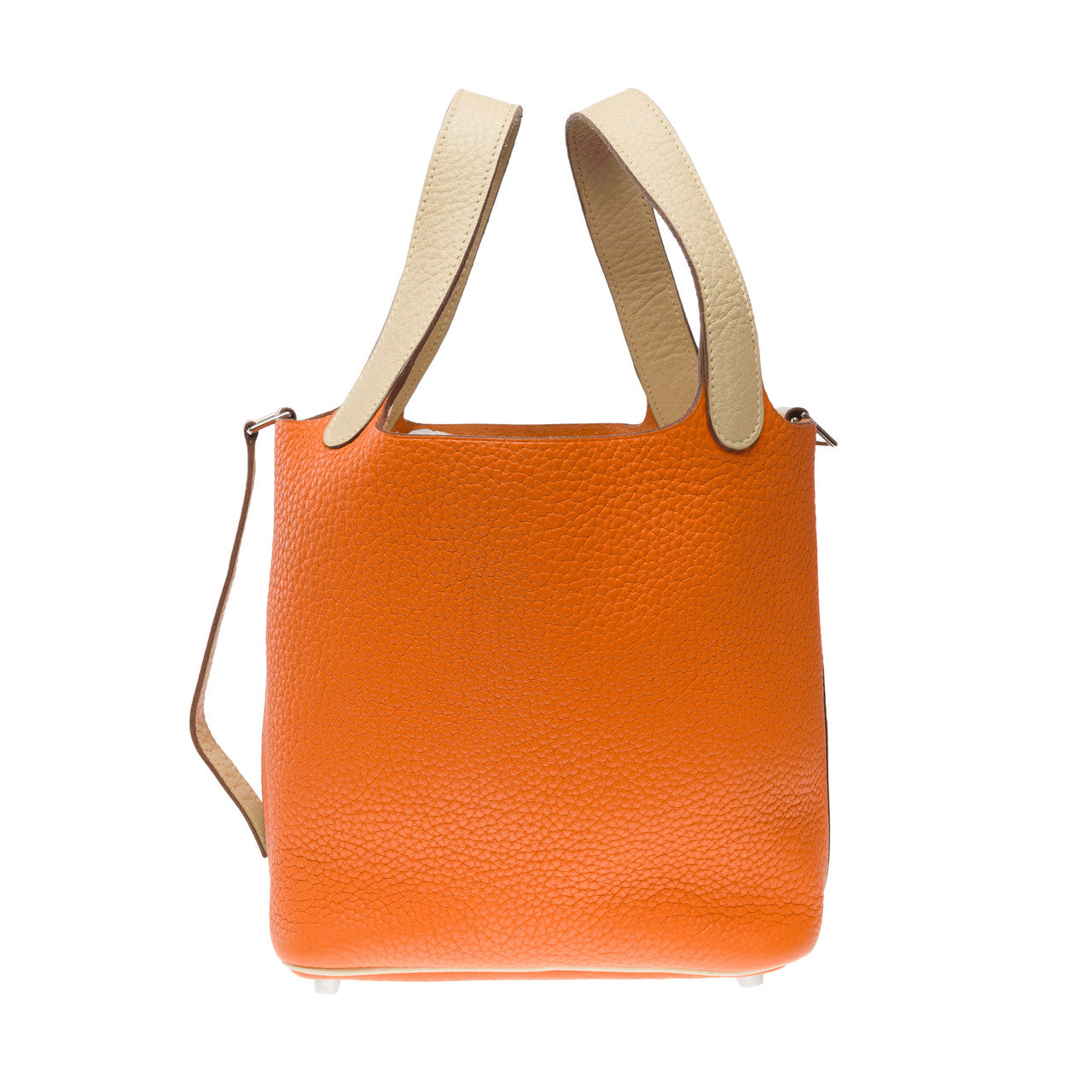Sac HERMES Picotin en Cuir Orange - 102332