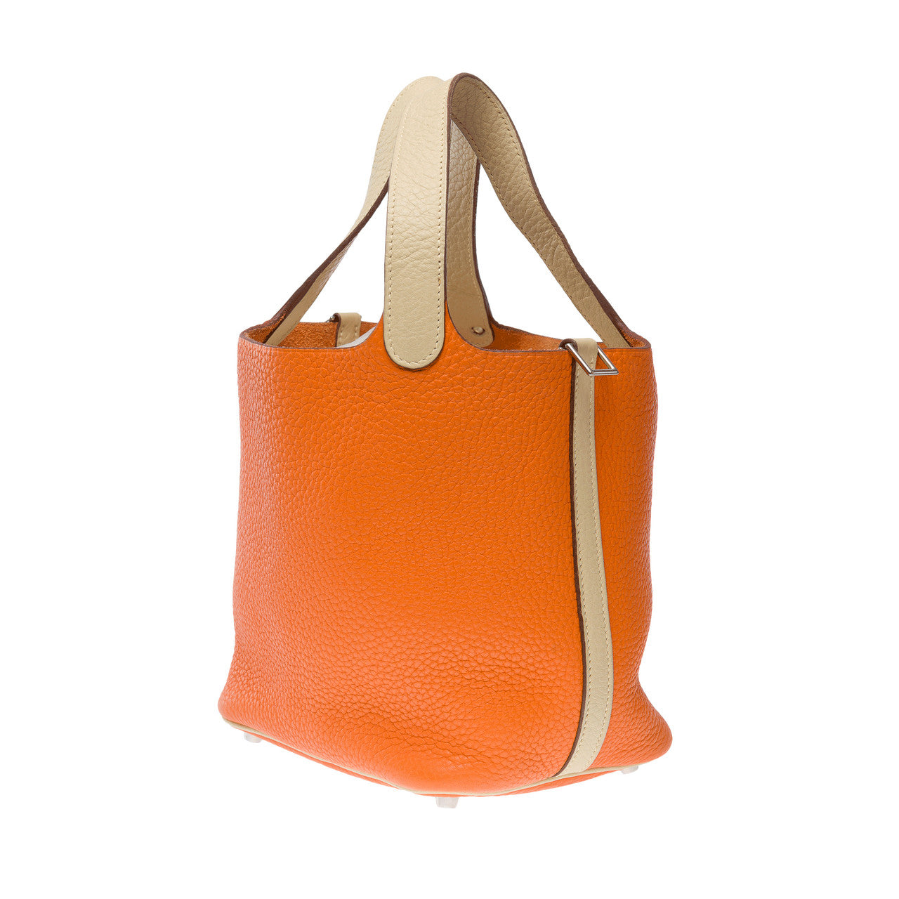 Sac HERMES Picotin en Cuir Orange - 102332