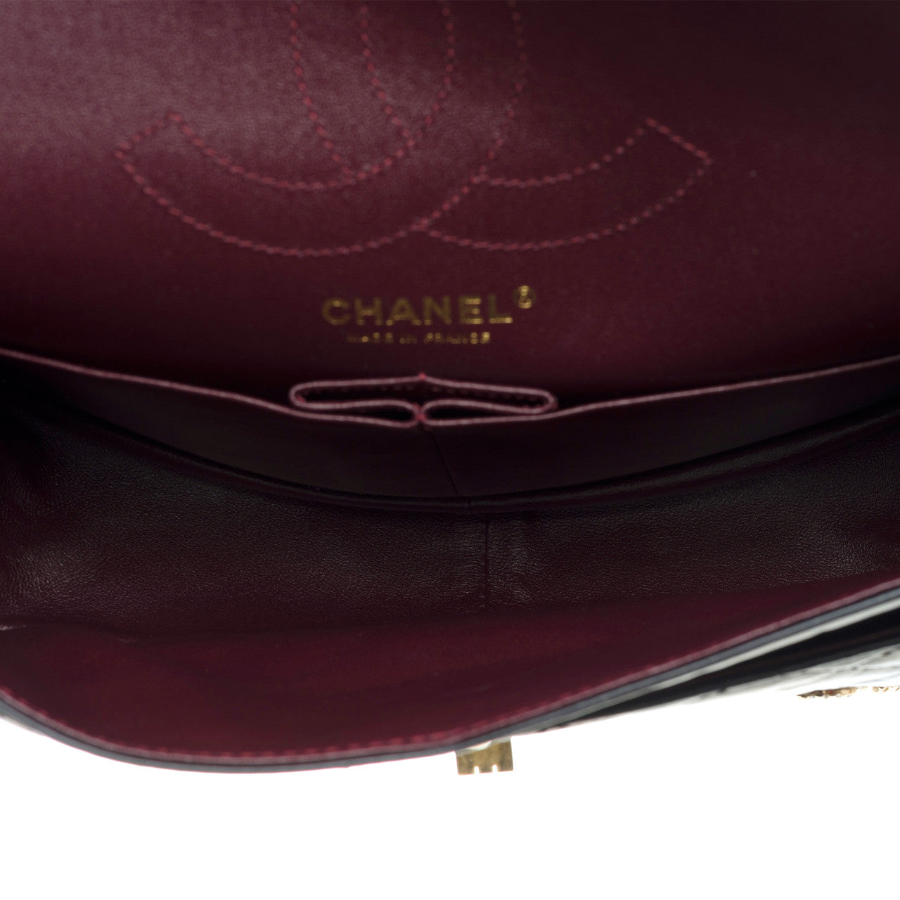 Sac CHANEL 2.55 en Cuir Noir - 102558