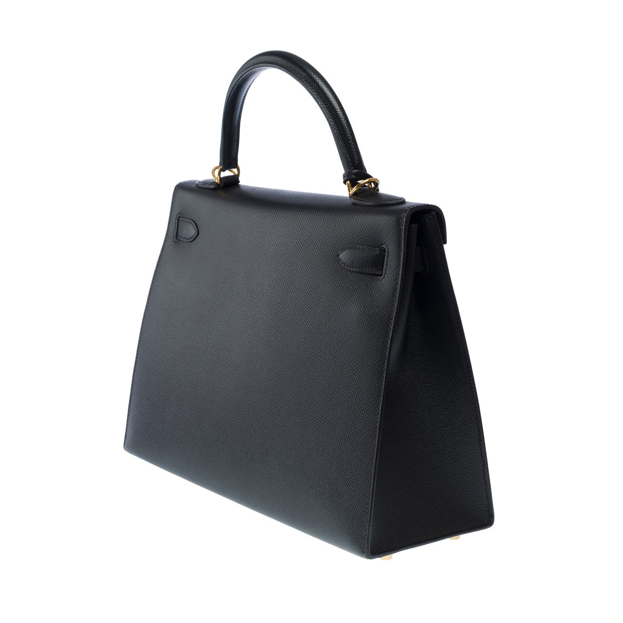 Sac HERMES Kelly 32 en Cuir Noir - 102588