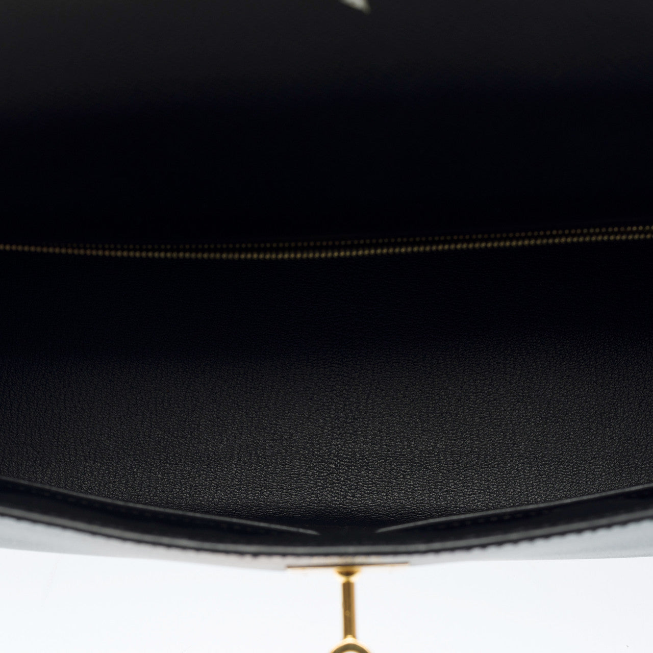 Sac HERMES Kelly 32 en Cuir Noir - 102588