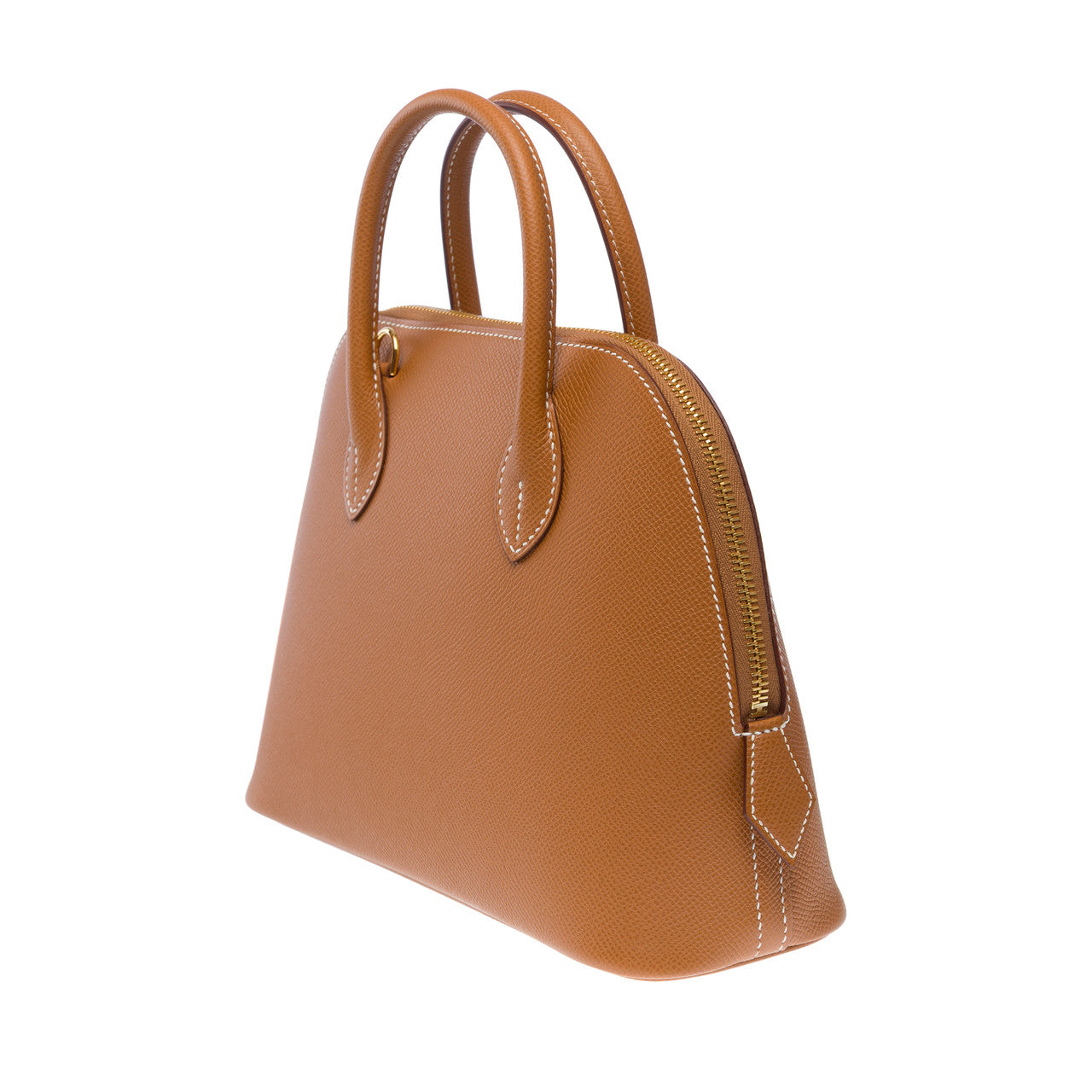 Sac HERMES Bolide en Cuir Doré - 102603