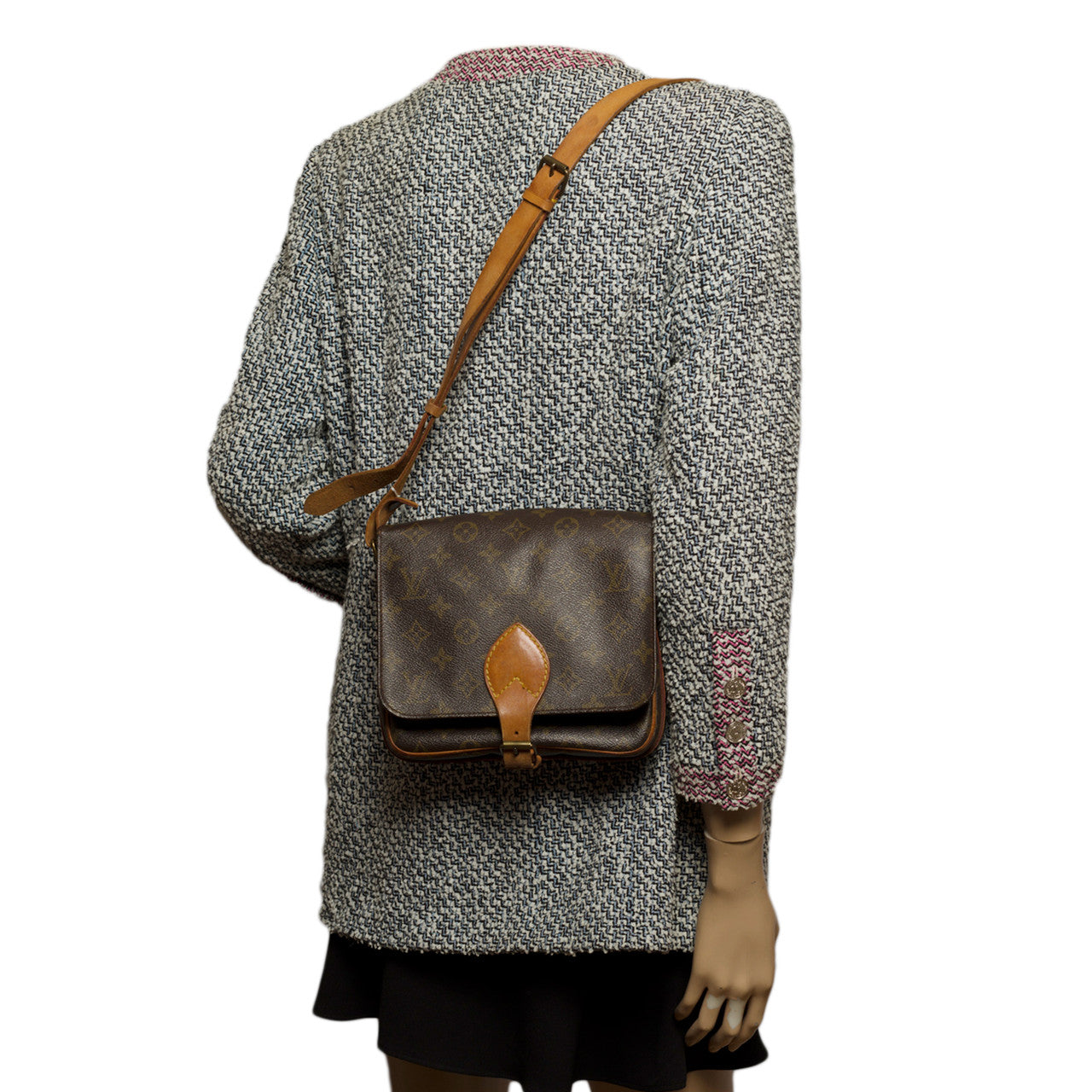 Sac LOUIS VUITTON Cartouchiere en Toile Marron - 1302112957