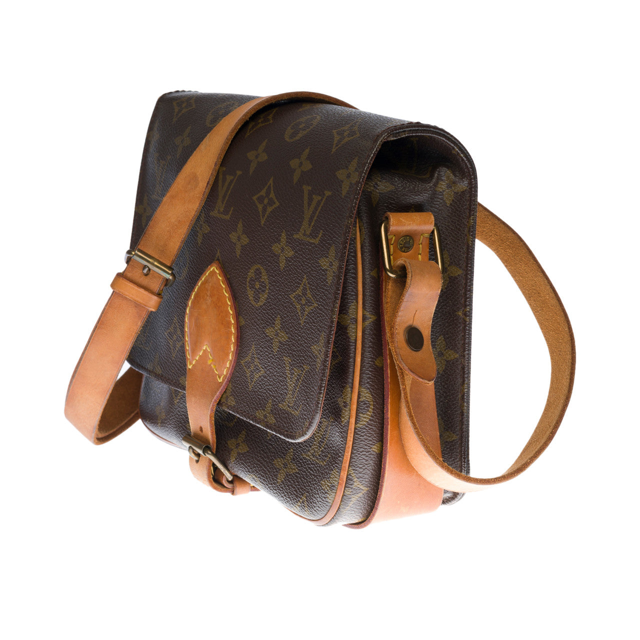 Sac LOUIS VUITTON Cartouchiere en Toile Marron - 1302112957