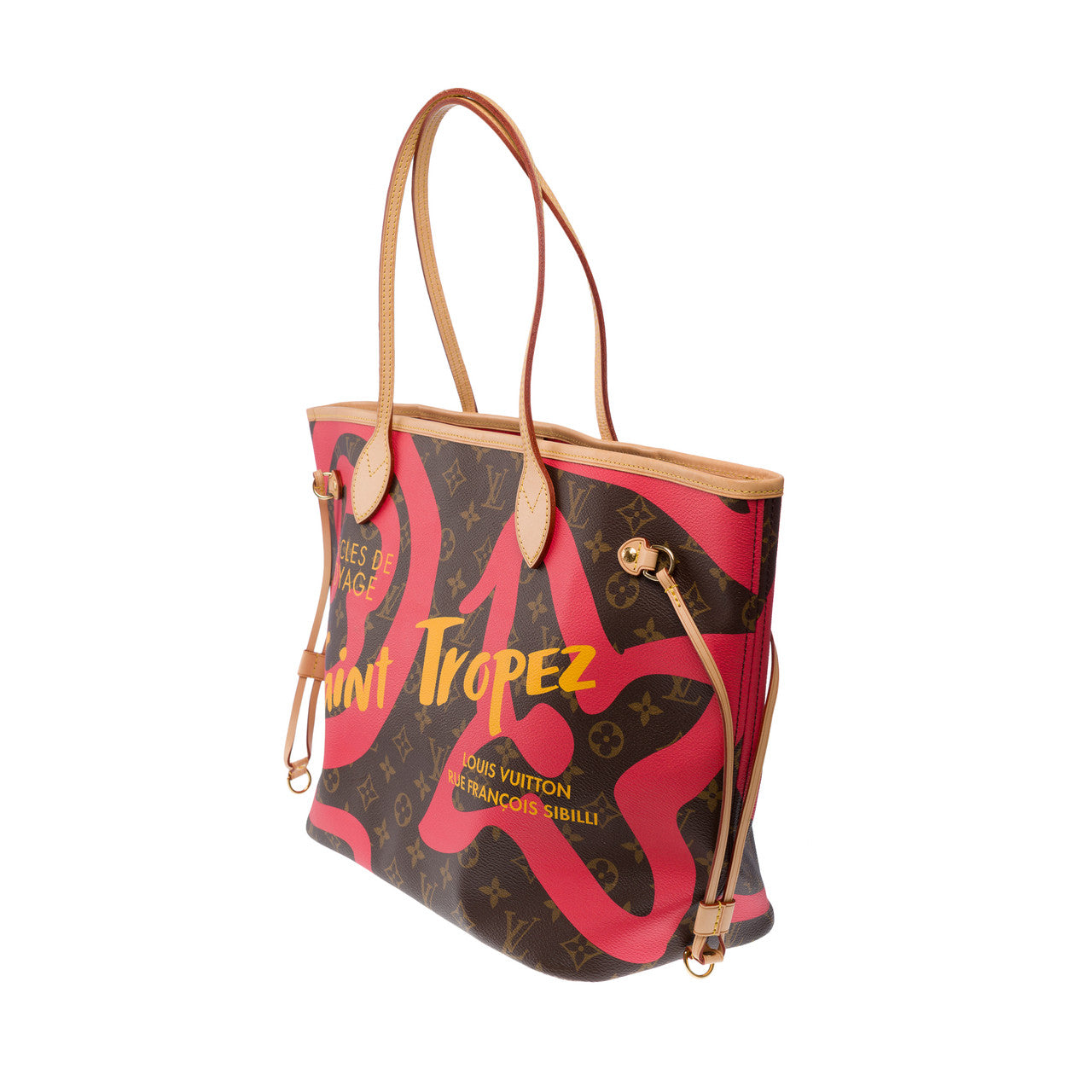 Sac LOUIS VUITTON Neverfull en Toile Marron - 102659