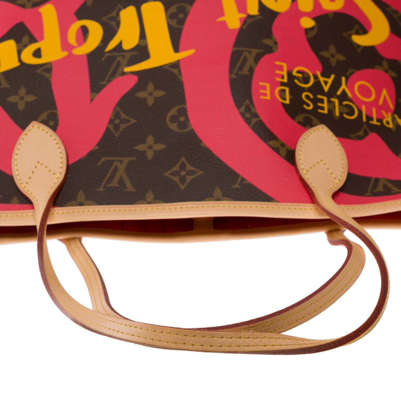 Sac LOUIS VUITTON Neverfull en Toile Marron - 102659