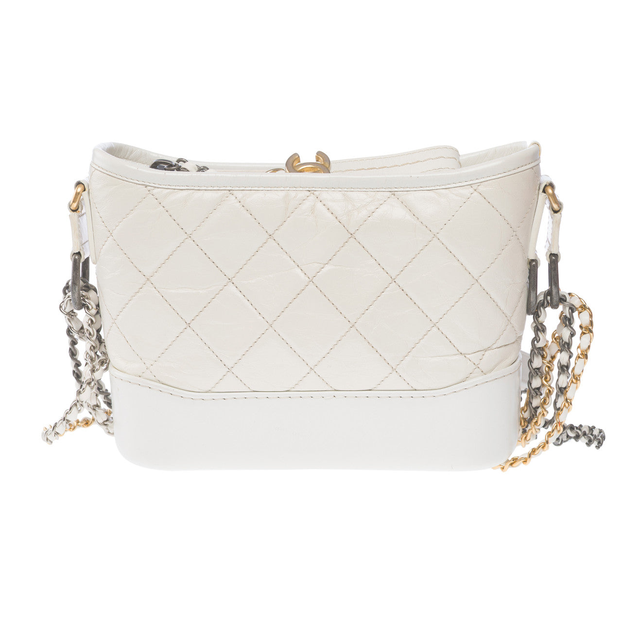 Sac CHANEL en Cuir Blanc - 102703