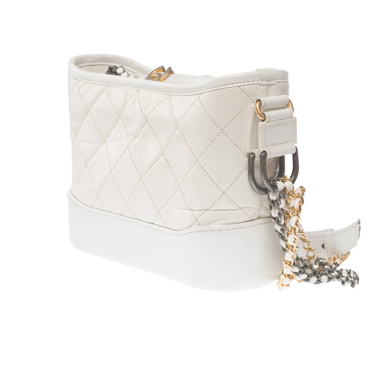 Sac CHANEL en Cuir Blanc - 102703