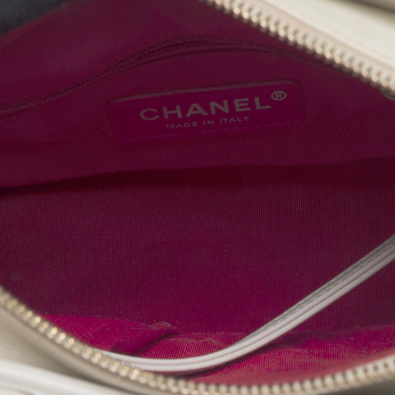 Sac CHANEL en Cuir Blanc - 102703