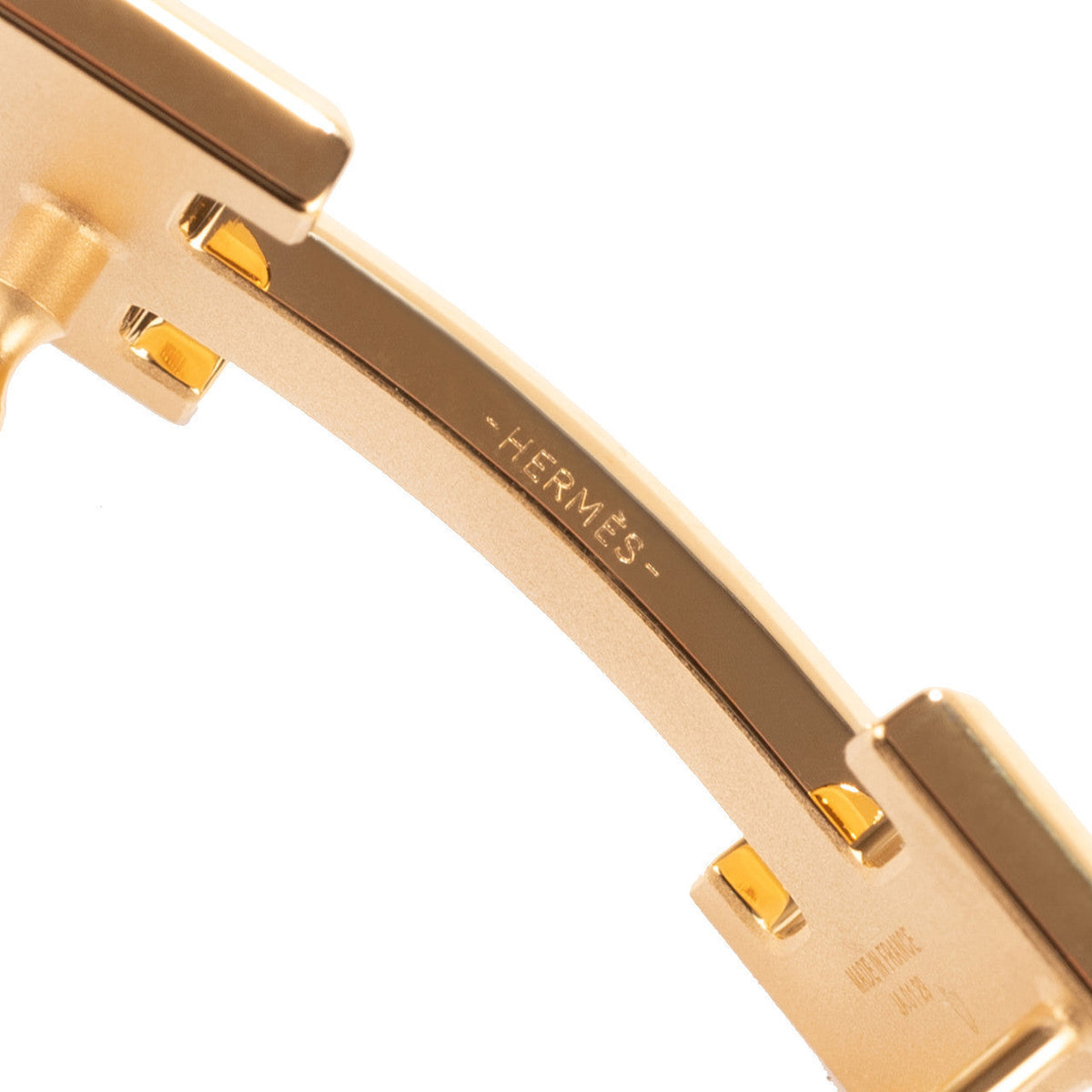 Accessoire HERMES Boucle seule / Belt buckle en Métal Doré - 103946