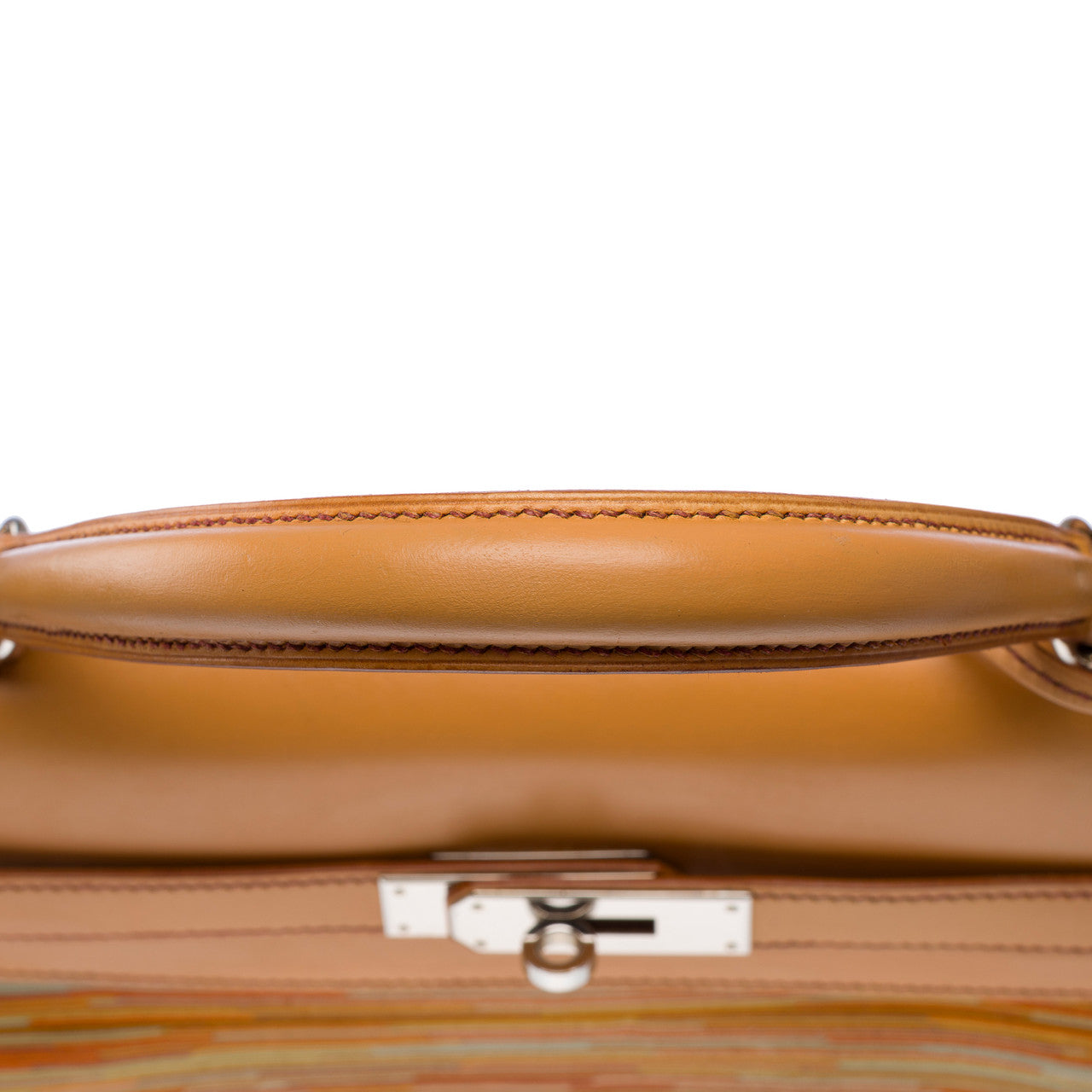 Sac HERMES Kelly 35 en Cuir Beige - 102706