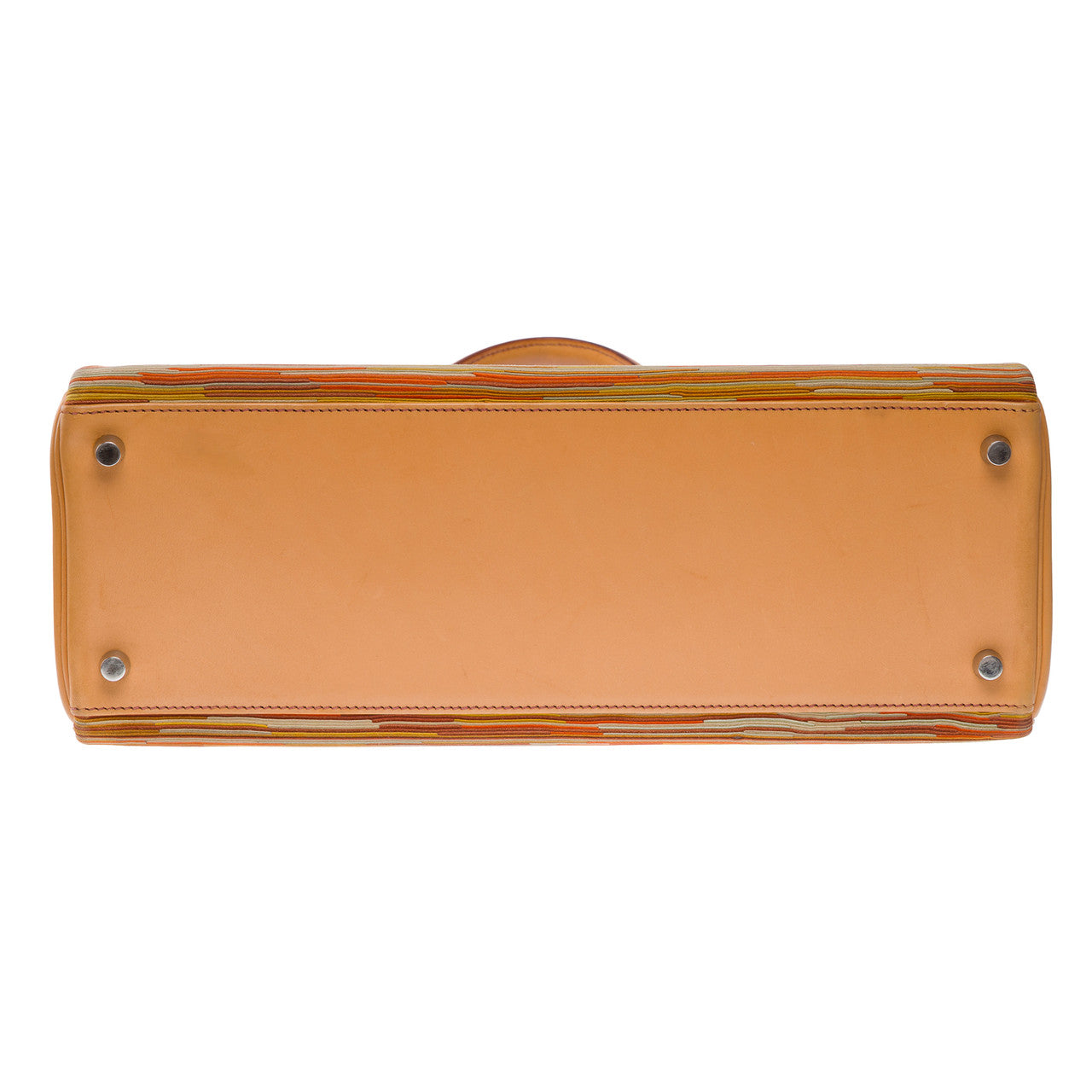 Sac HERMES Kelly 35 en Cuir Beige - 102706