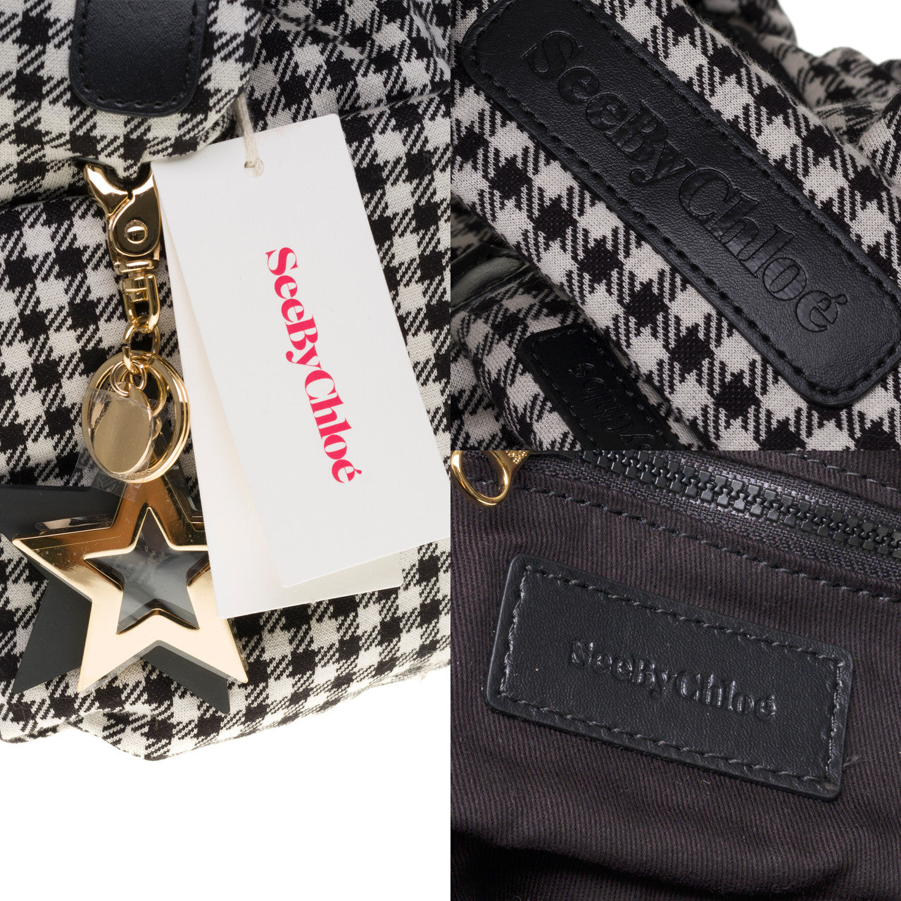 Sac CHLOE en Coton Noir - 1140201396