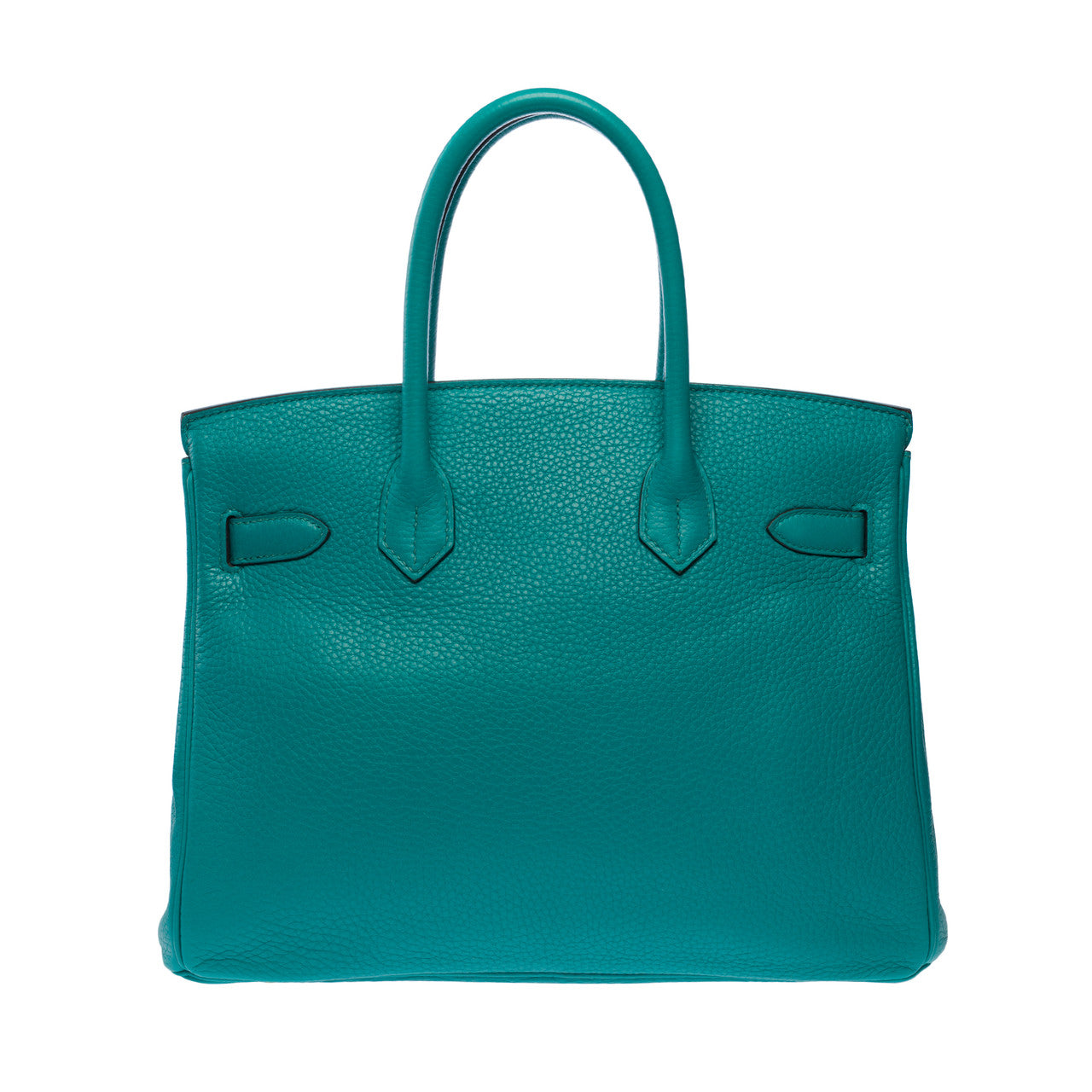 Sac HERMES Birkin 30 en Cuir Bleu - 102742