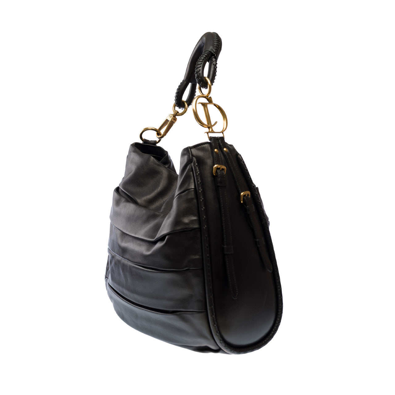 Sac DIOR en Cuir Noir - 102740