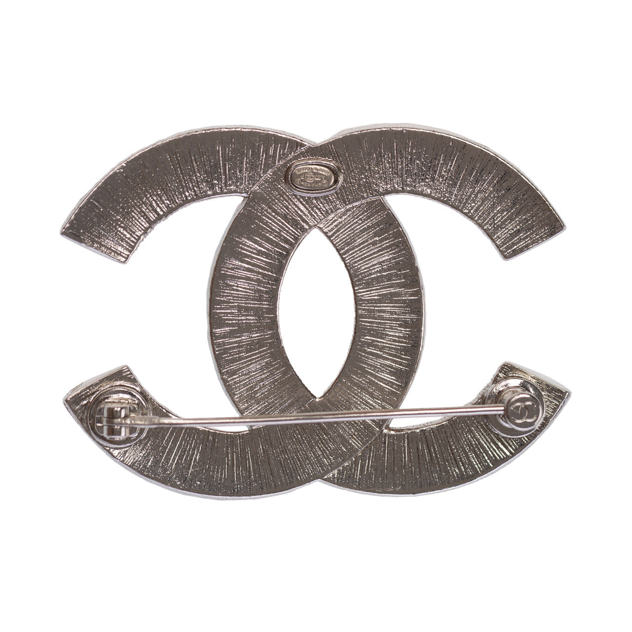 Bijoux CHANEL CC en Cristal Argent - 102801
