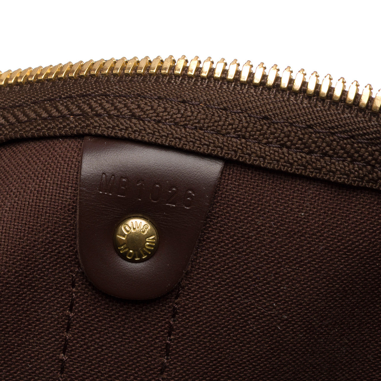 Sac LOUIS VUITTON Keepall en Toile Marron - 101190