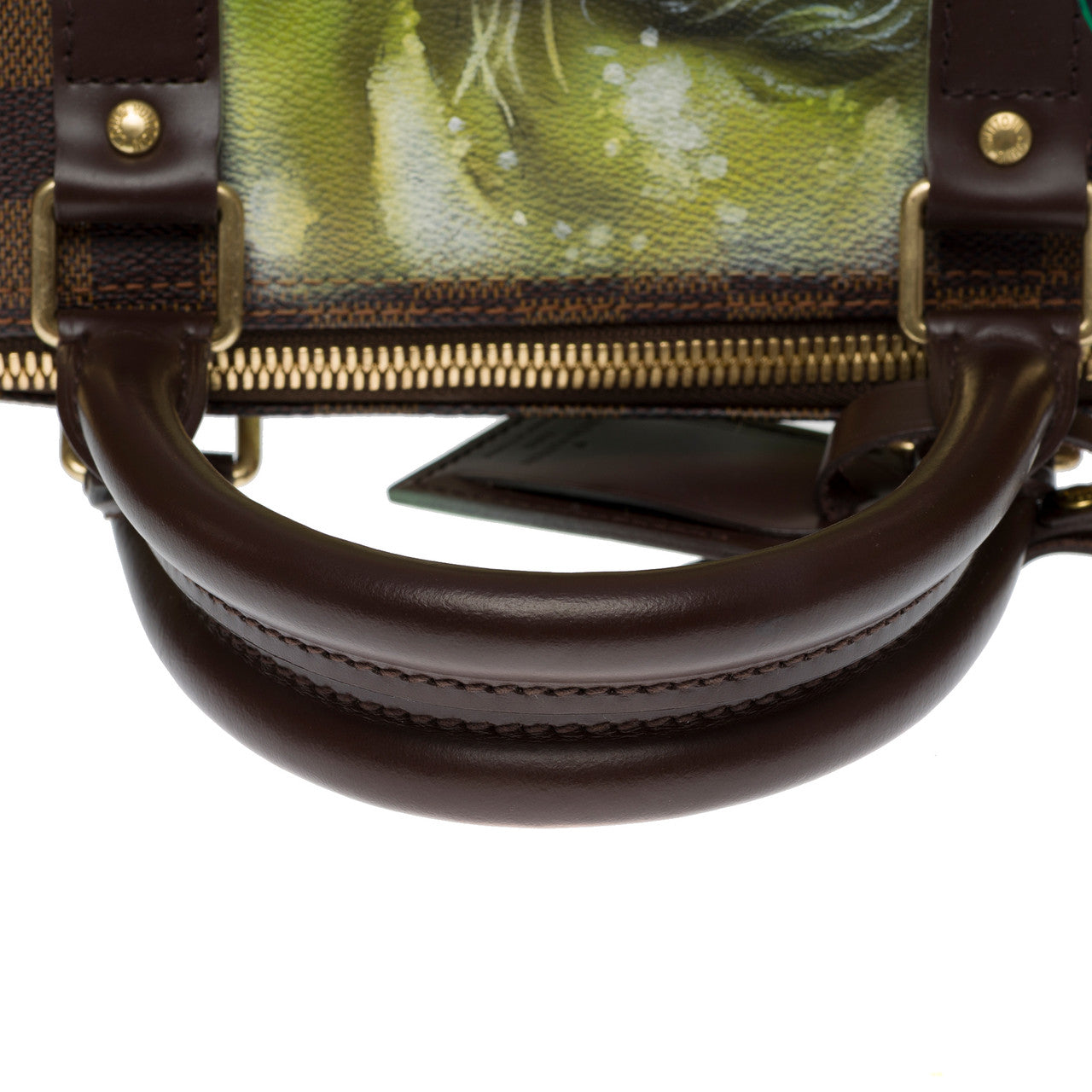 Sac LOUIS VUITTON Keepall en Toile Marron - 101190