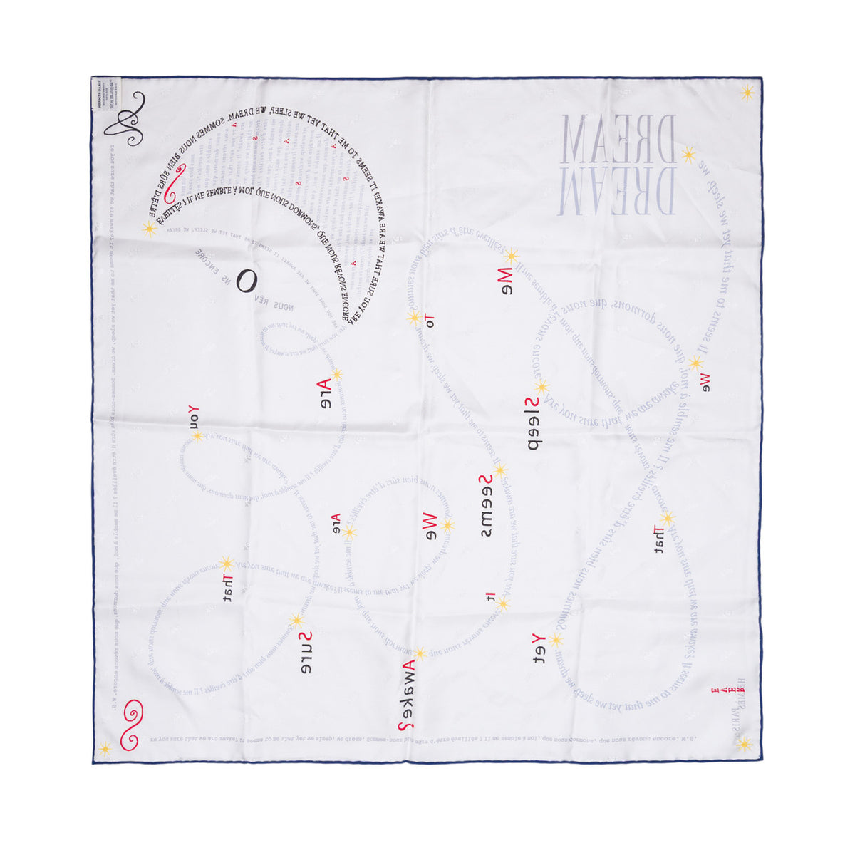 Accessoire HERMES en Soie Blanc - 102792