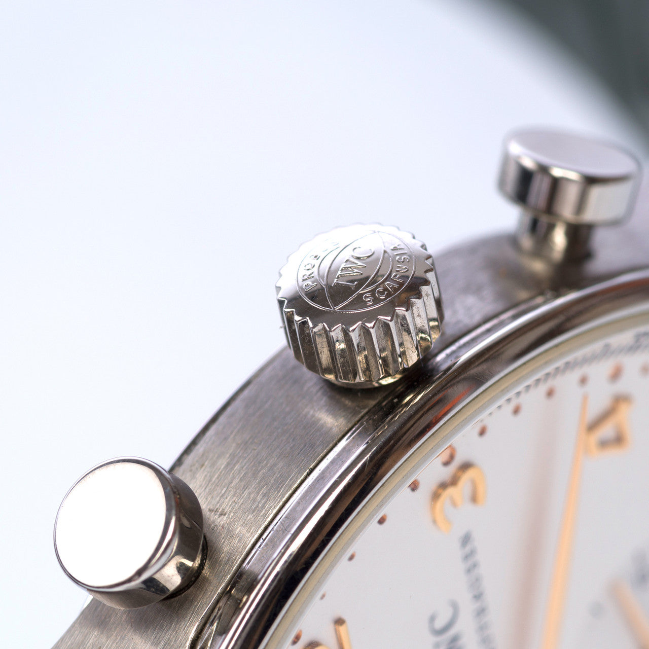 Accessoire IWC Portugaise en Acier Gris - 102784