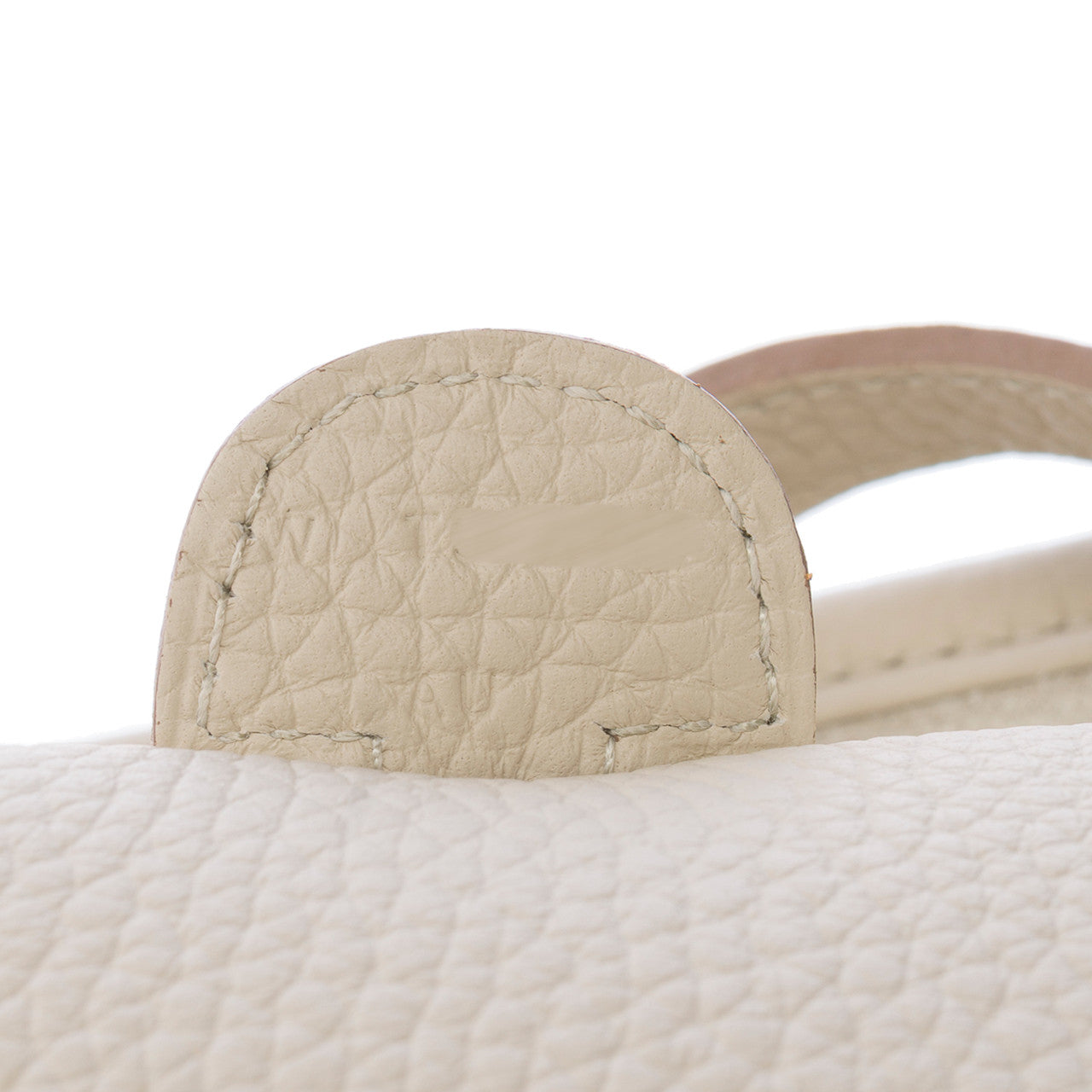 Sac HERMES Evelyne en Cuir Beige - 102830