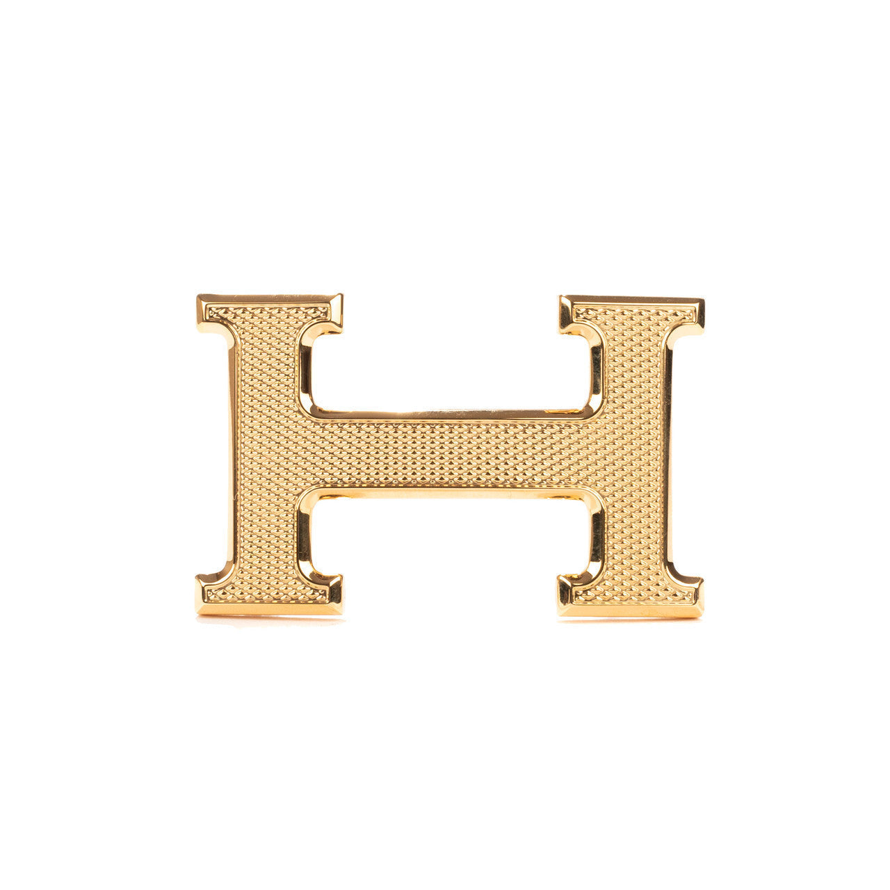 Accessoire HERMES Boucle seule / Belt buckle en Métal Doré - 103421