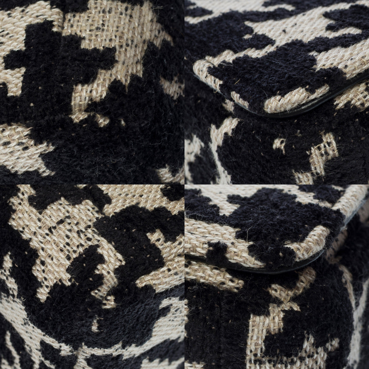 Sac DIOR Dior Caro en Tweed Noir - 102839