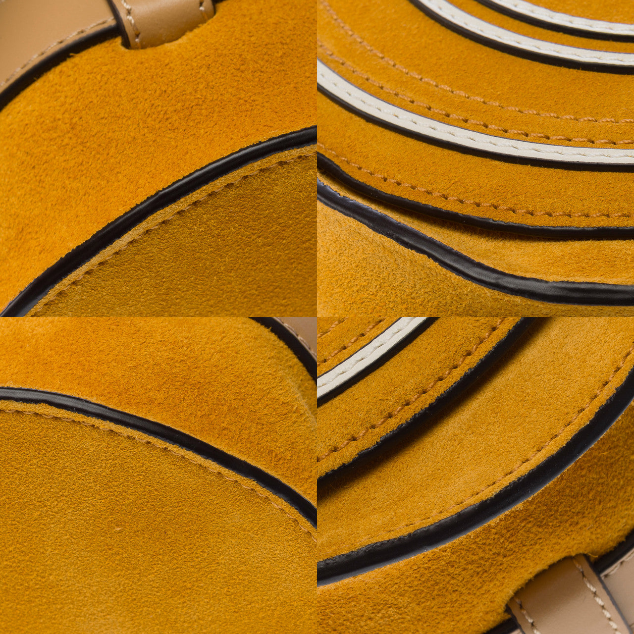Sac CHLOE Marcie en Suède Jaune - 102851