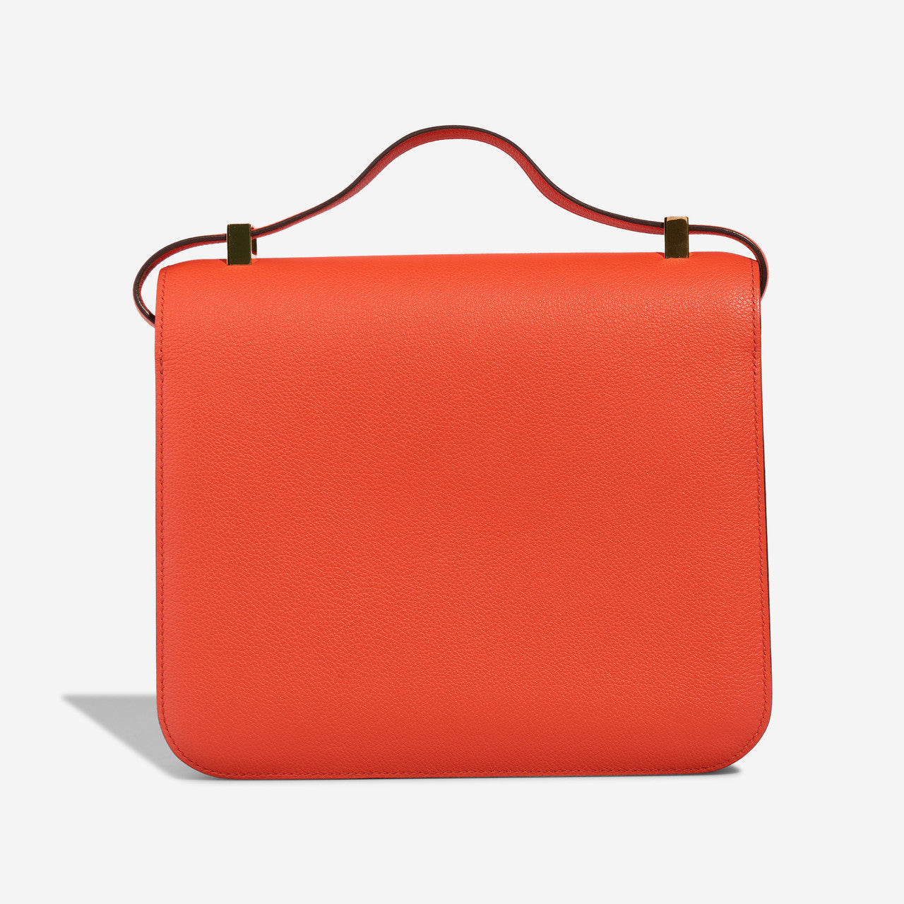 Sac HERMES Constance en Cuir Rouge - 102885