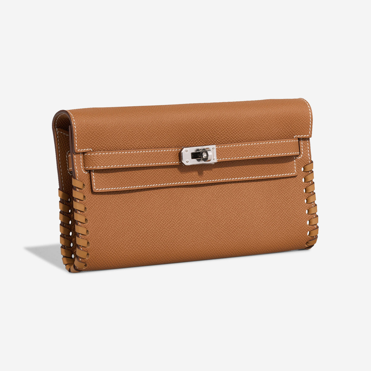 Sac HERMES Kelly to go en Cuir Doré - 102888