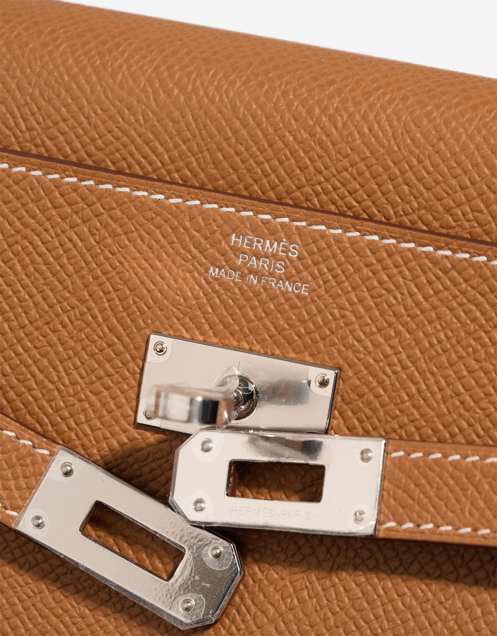 Sac HERMES Kelly to go en Cuir Doré - 102888