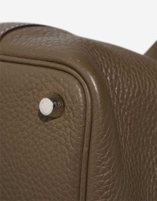 Sac HERMES Picotin en Cuir Gris - 102879