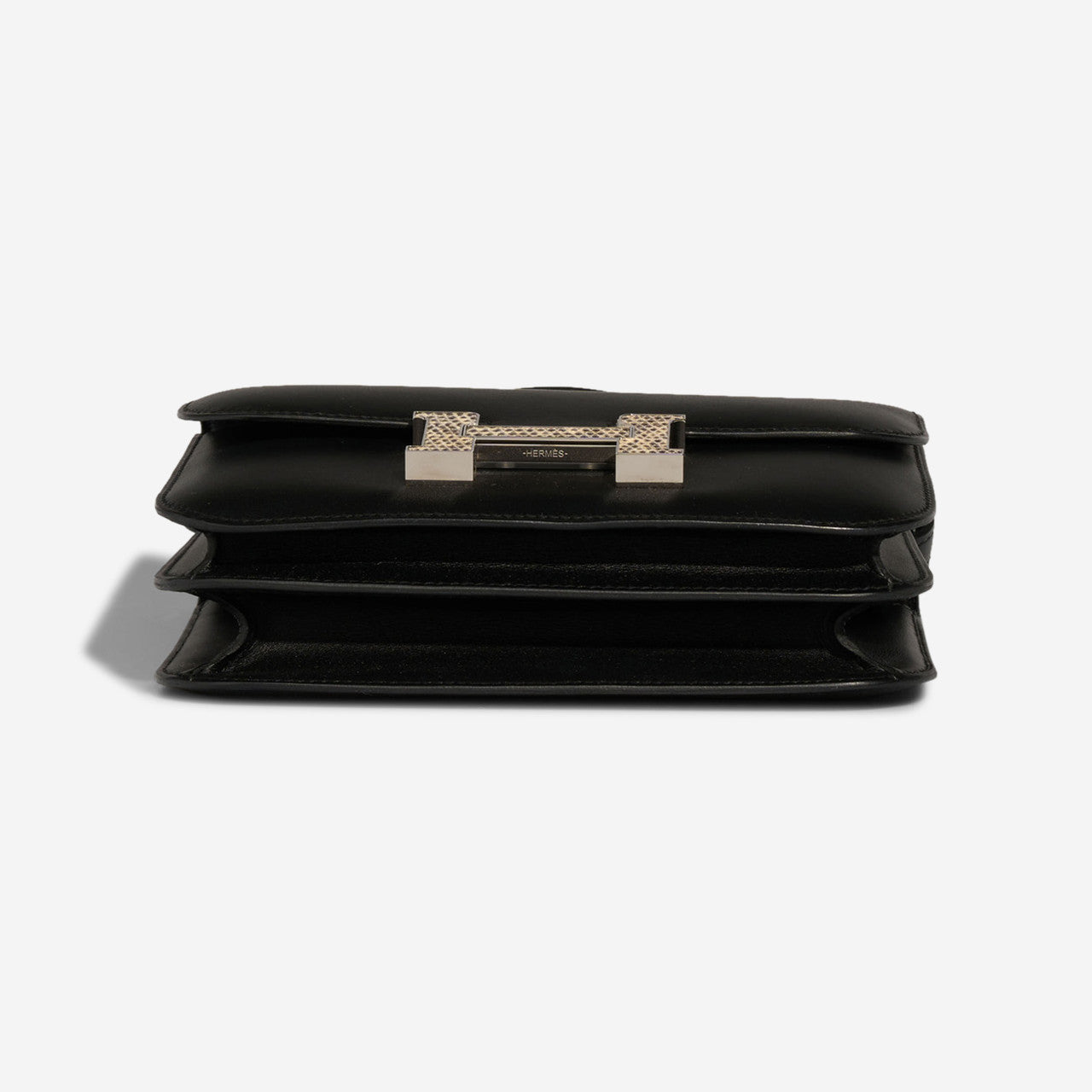 Sac HERMES Constance en Cuirs exotiques Noir - 102889