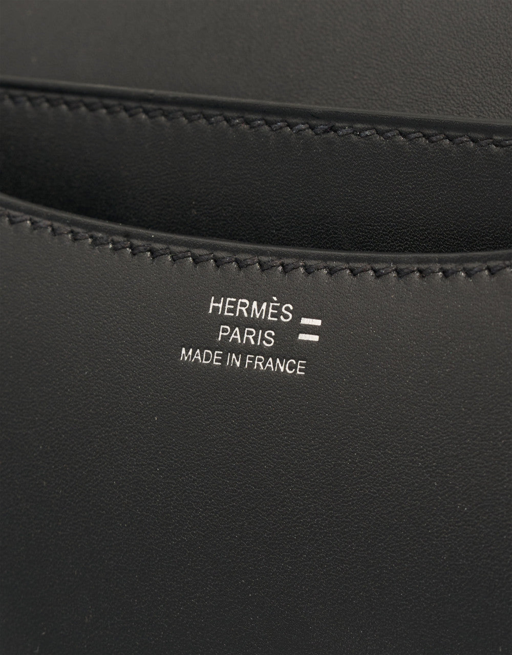 Sac HERMES Constance en Cuirs exotiques Noir - 102889