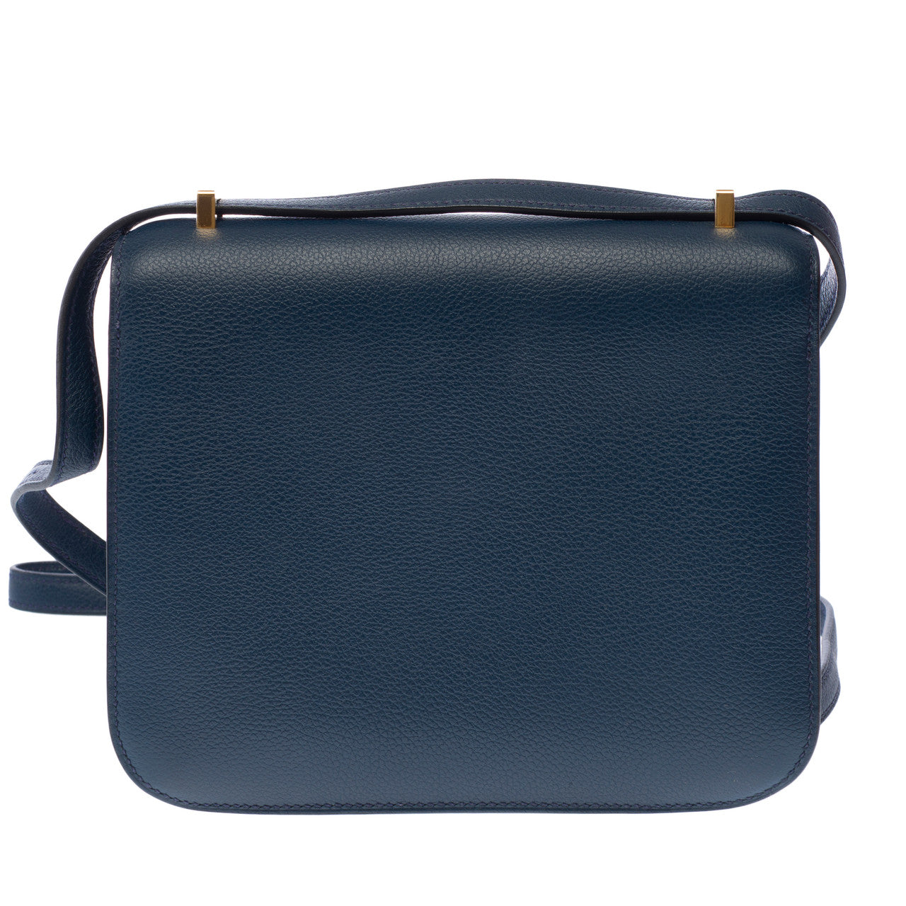 Sac HERMES Constance en Cuir Bleu - 102895