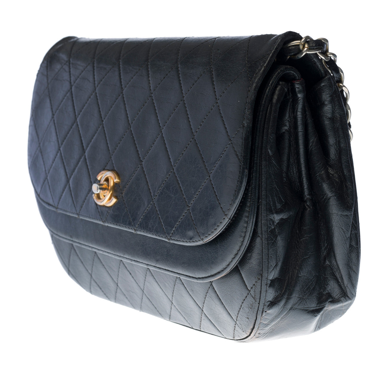 Sac CHANEL Timeless/Classique en Cuir Noir - 121231014