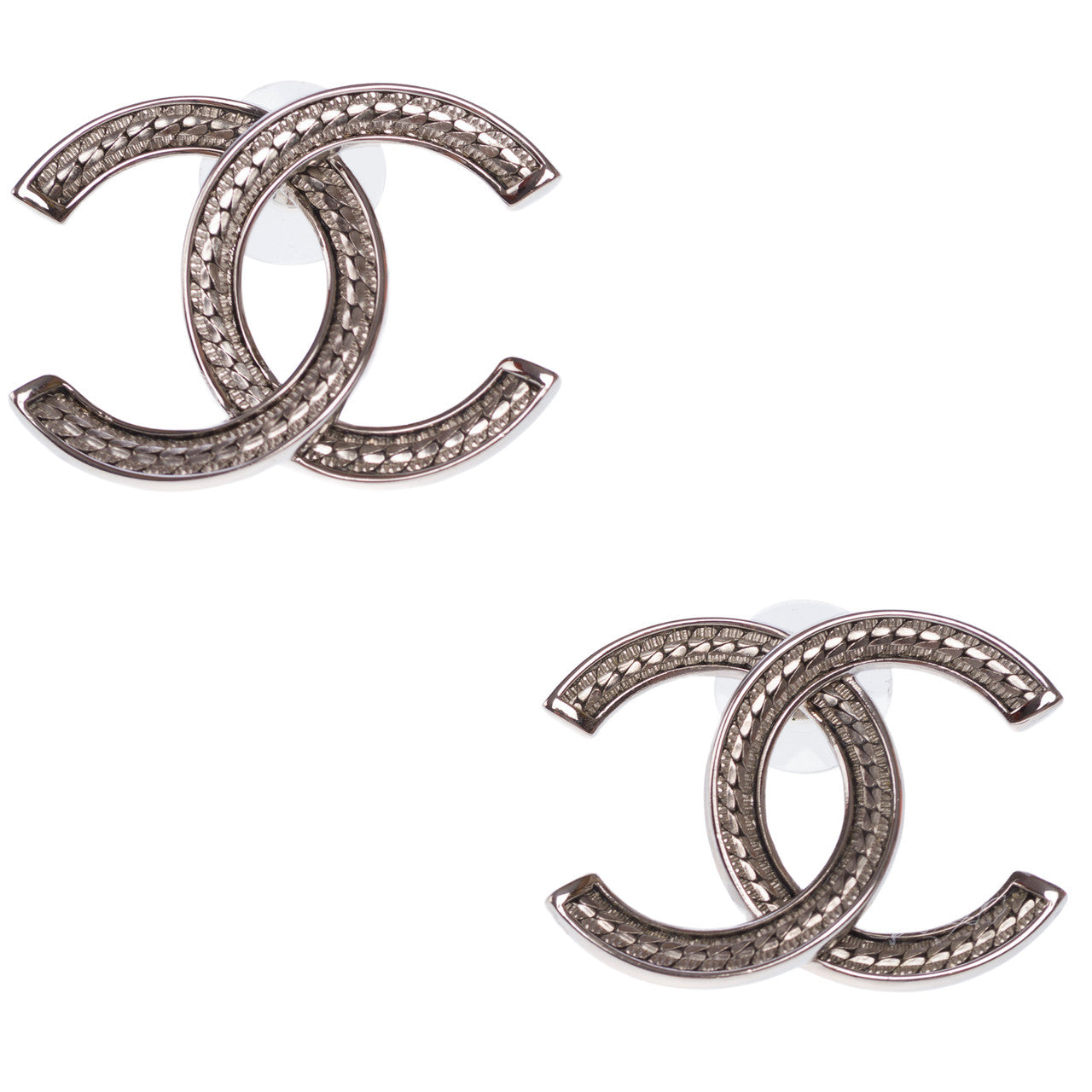 Bijoux CHANEL CC en Métal Argent - 102926