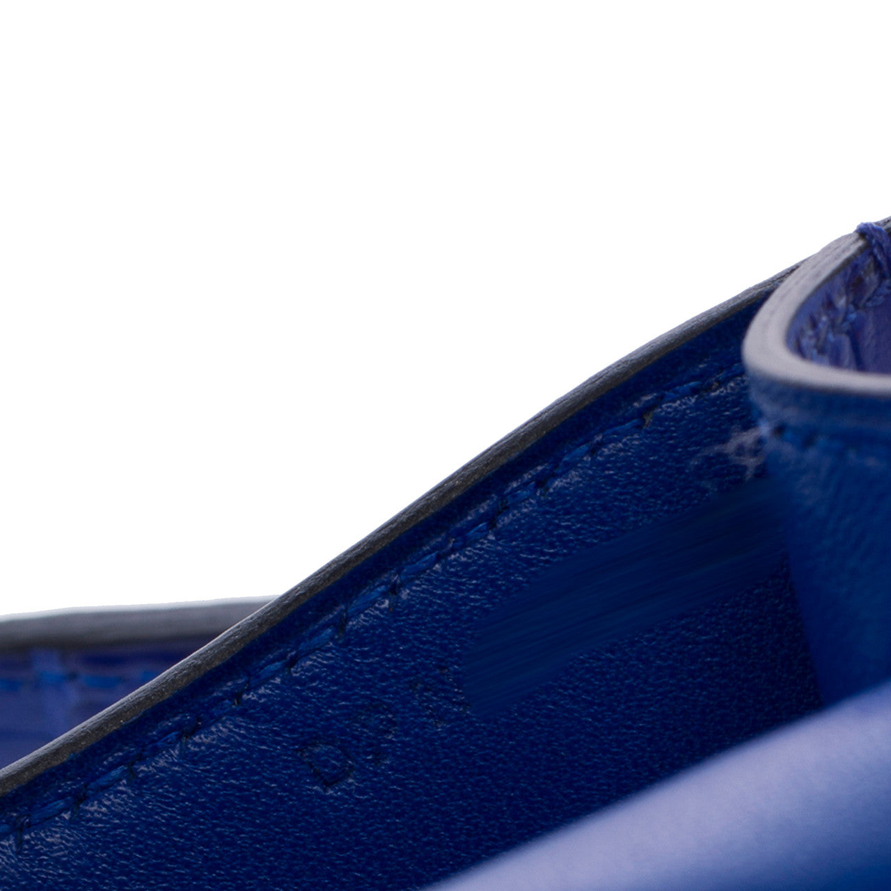 Sac HERMES Constance en Cuirs exotiques Bleu - 102919