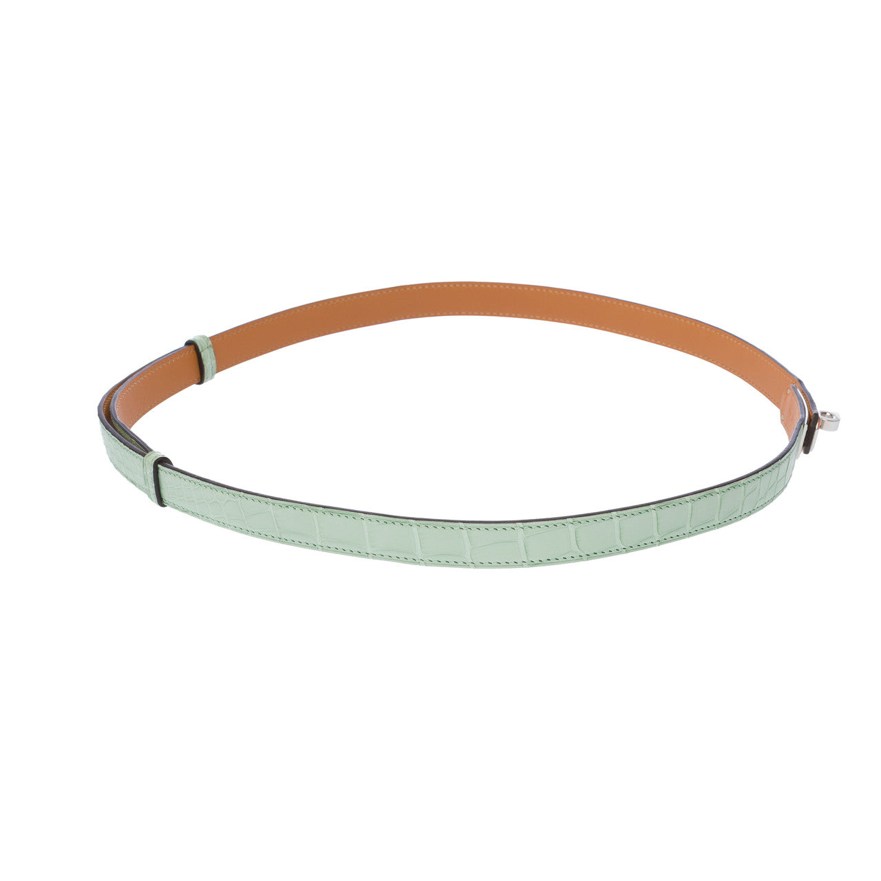 Accessoire HERMES Kelly en Cuirs exotiques Vert - 102920