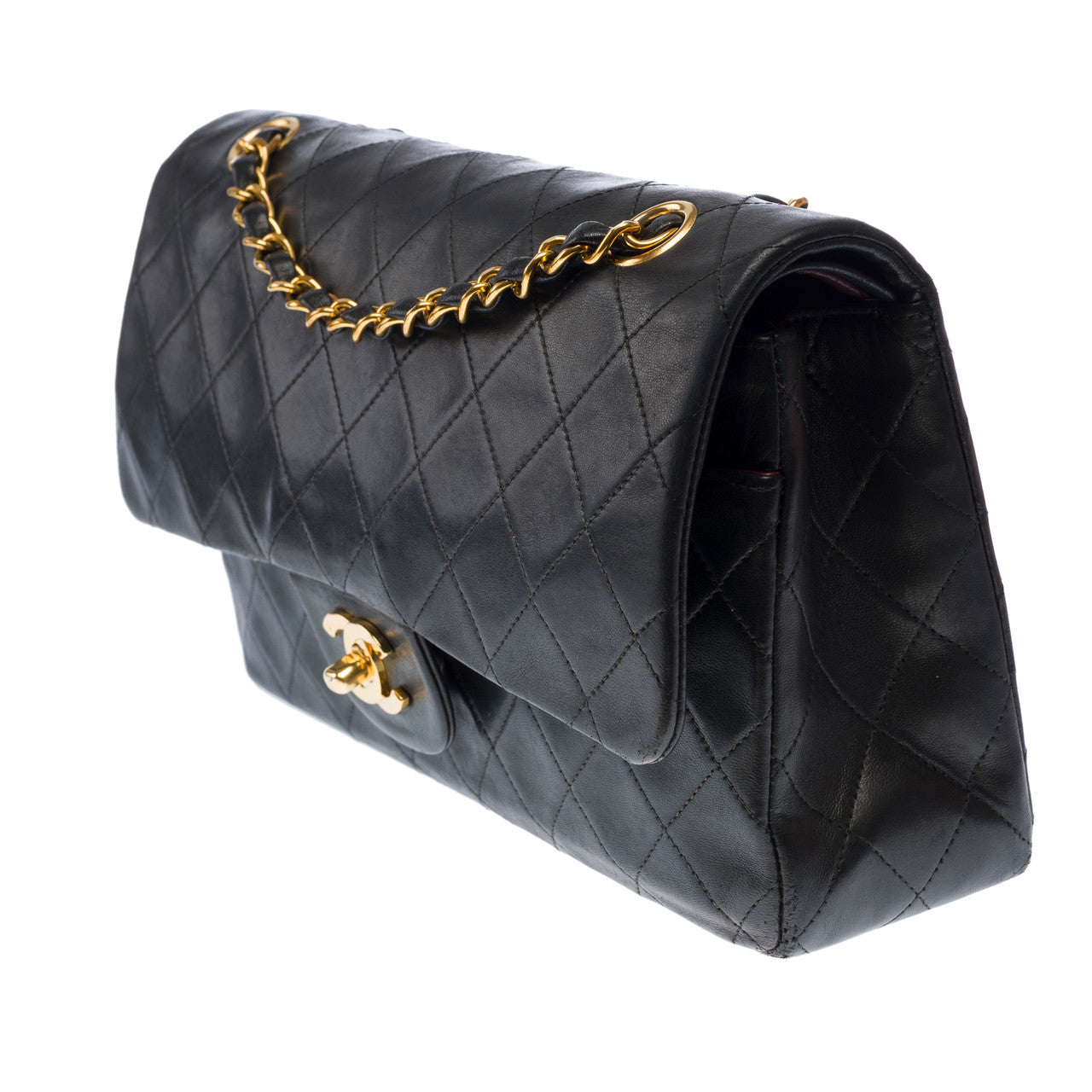 Sac CHANEL Timeless/Classique en Cuir Noir - 102934