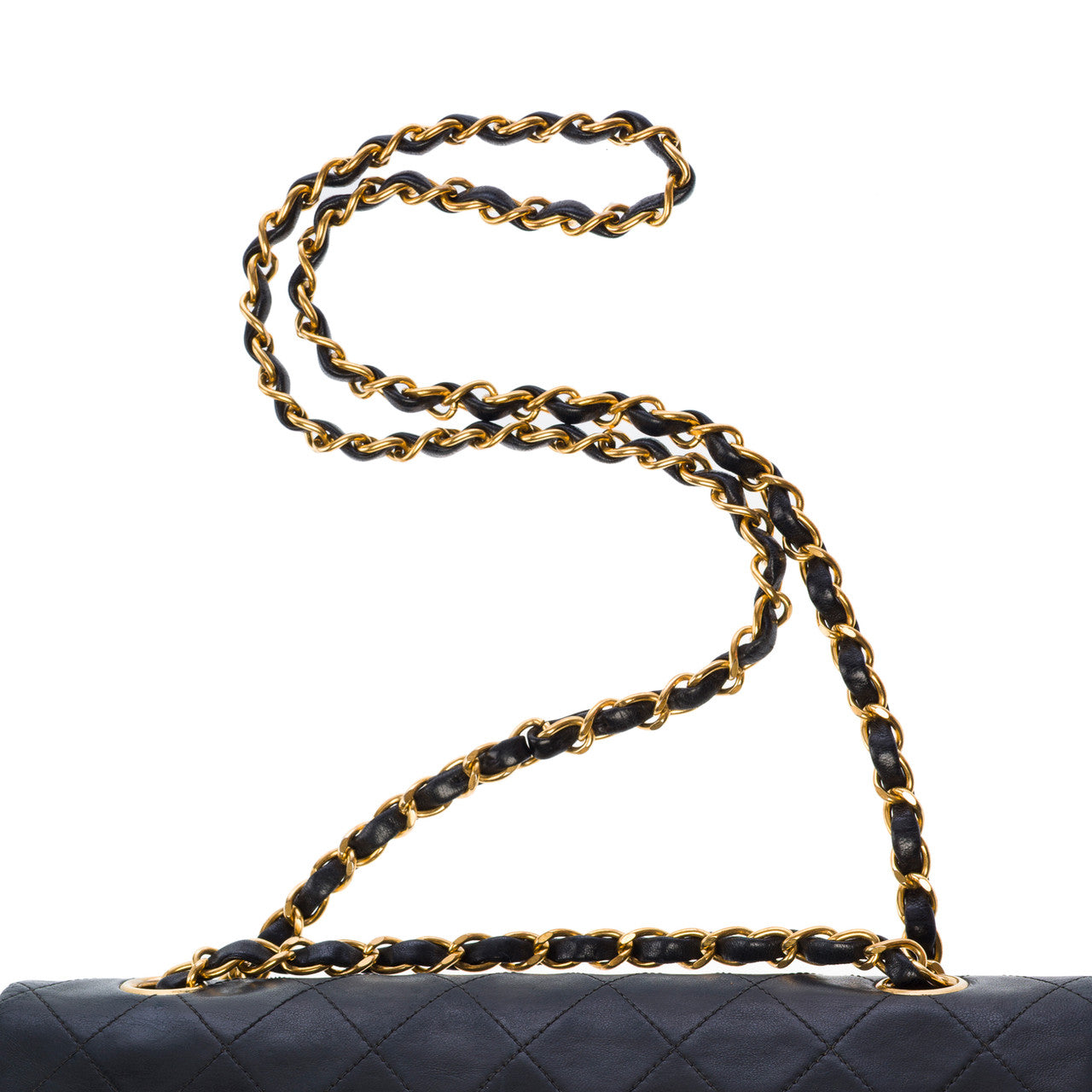 Sac CHANEL Timeless/Classique en Cuir Noir - 102934